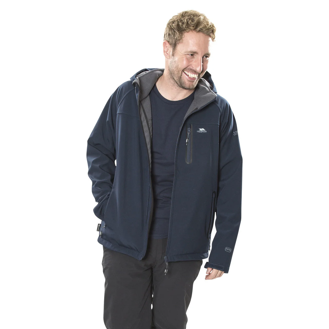 Accelerator 2 Men's Softshell Jacket in Navy - Image 3
