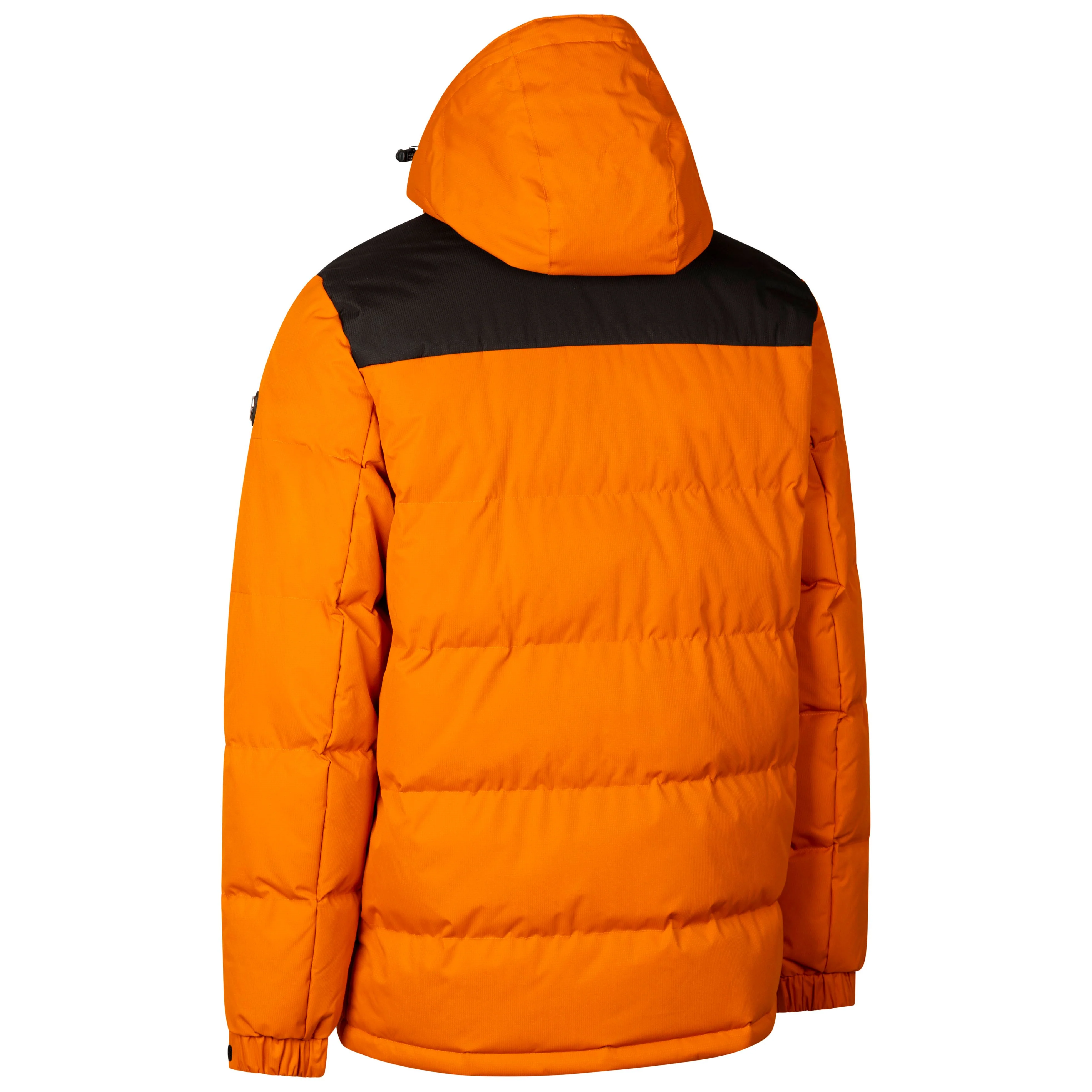 Ahmor Men's Padded Casual Jacket in Orange Spice - Image 2