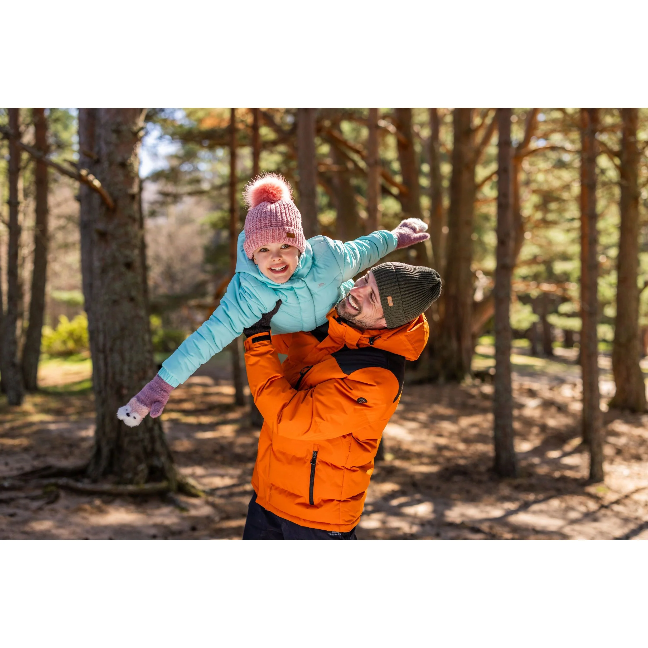 Ahmor Men's Padded Casual Jacket in Orange Spice - Image 6