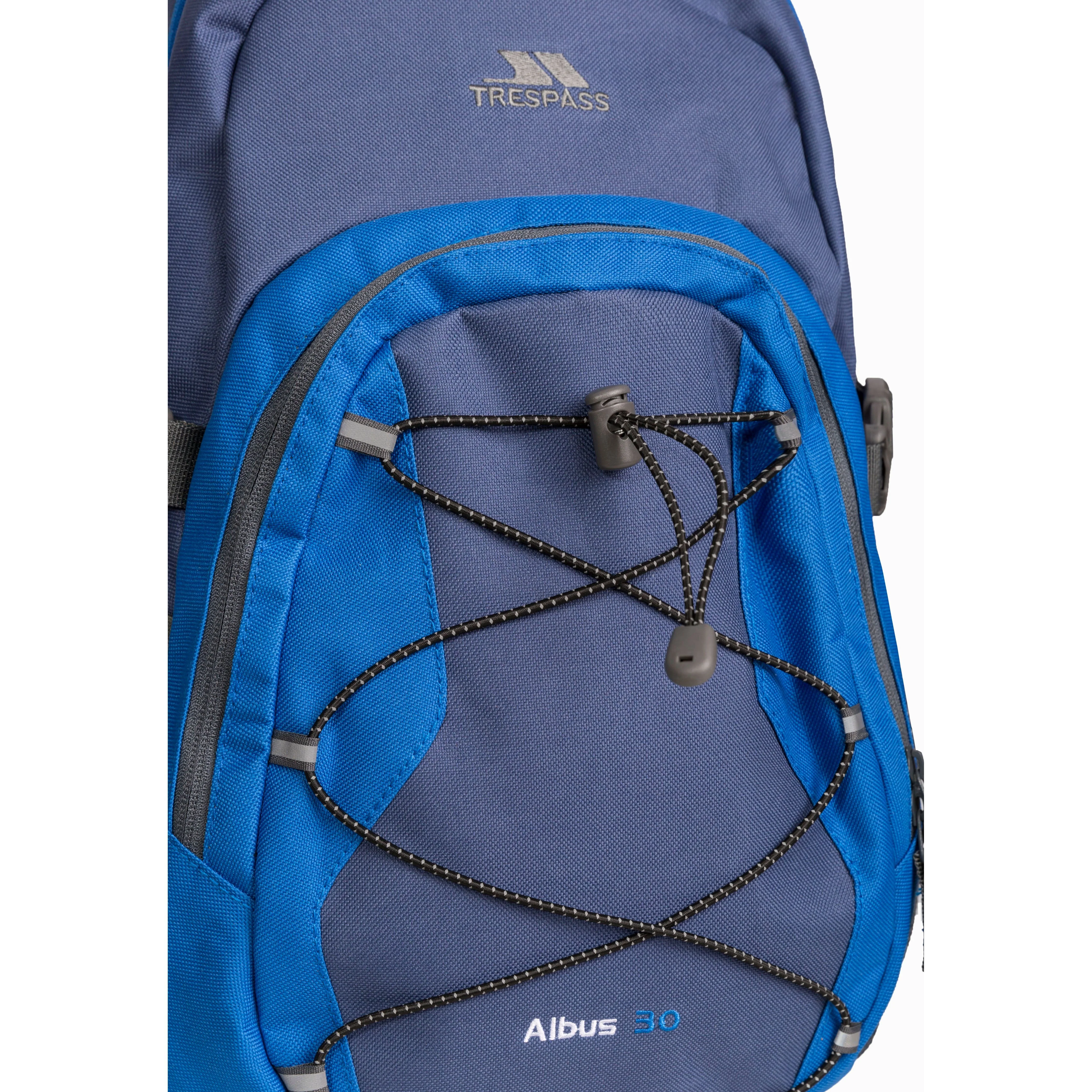 Albus 30 Litre Backpack in Navy and Electric Blue - Image 5