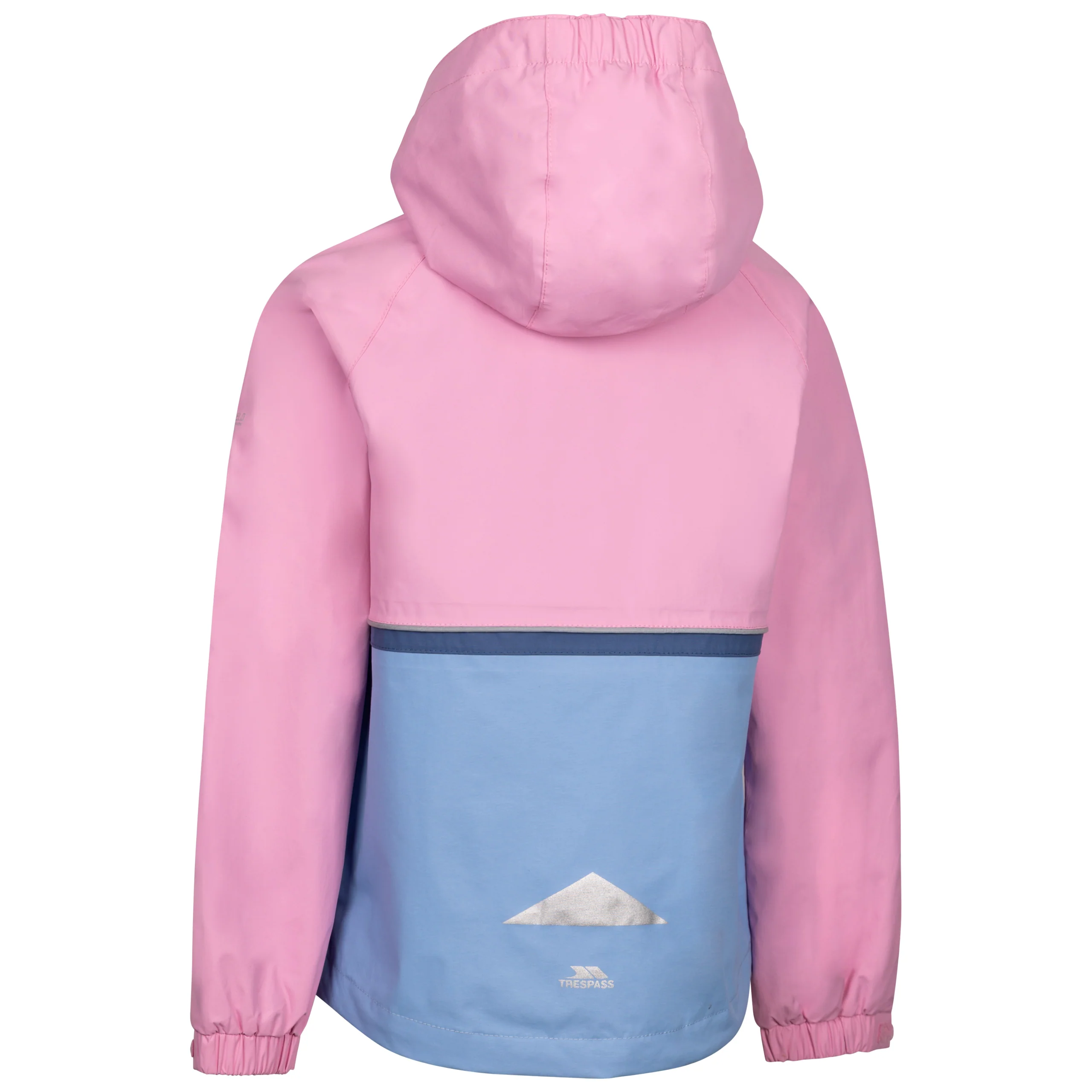 Allora Girls' Unpadded Waterproof Rain Jacket in SweetPink - Image 2