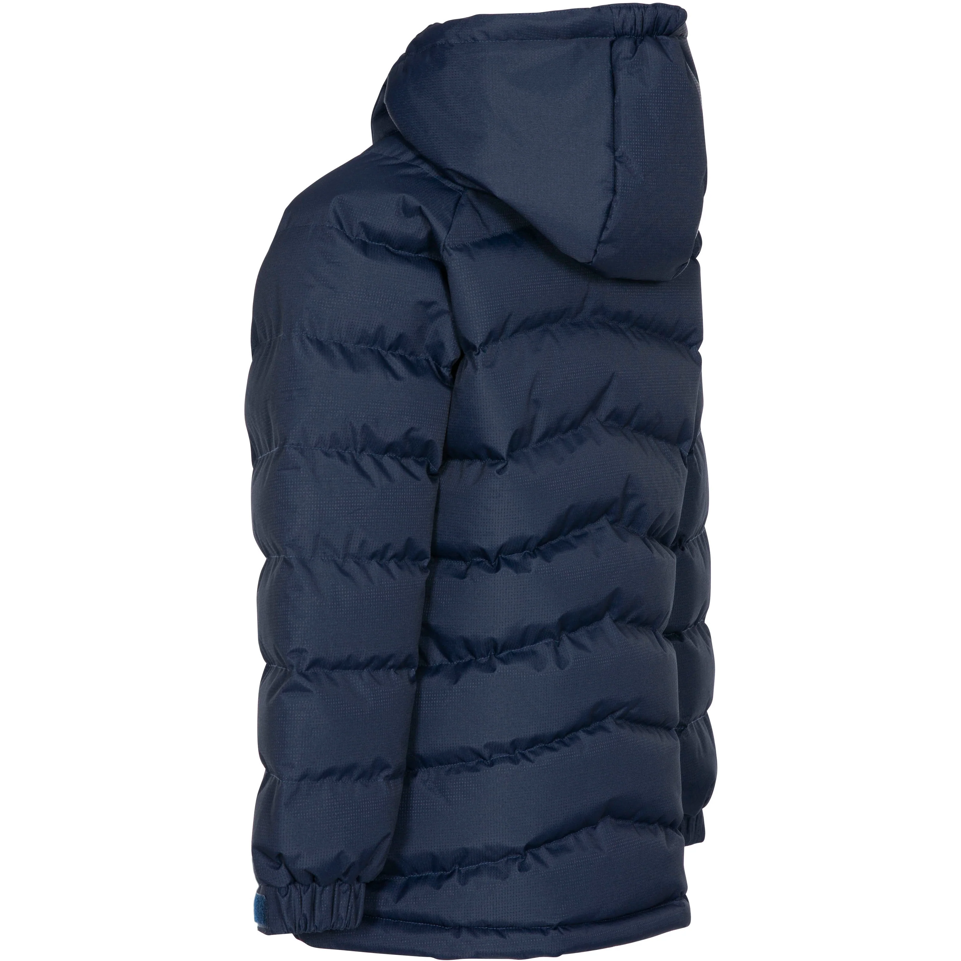 Amira Kids' Hooded Padded Jacket - Navy - Image 2