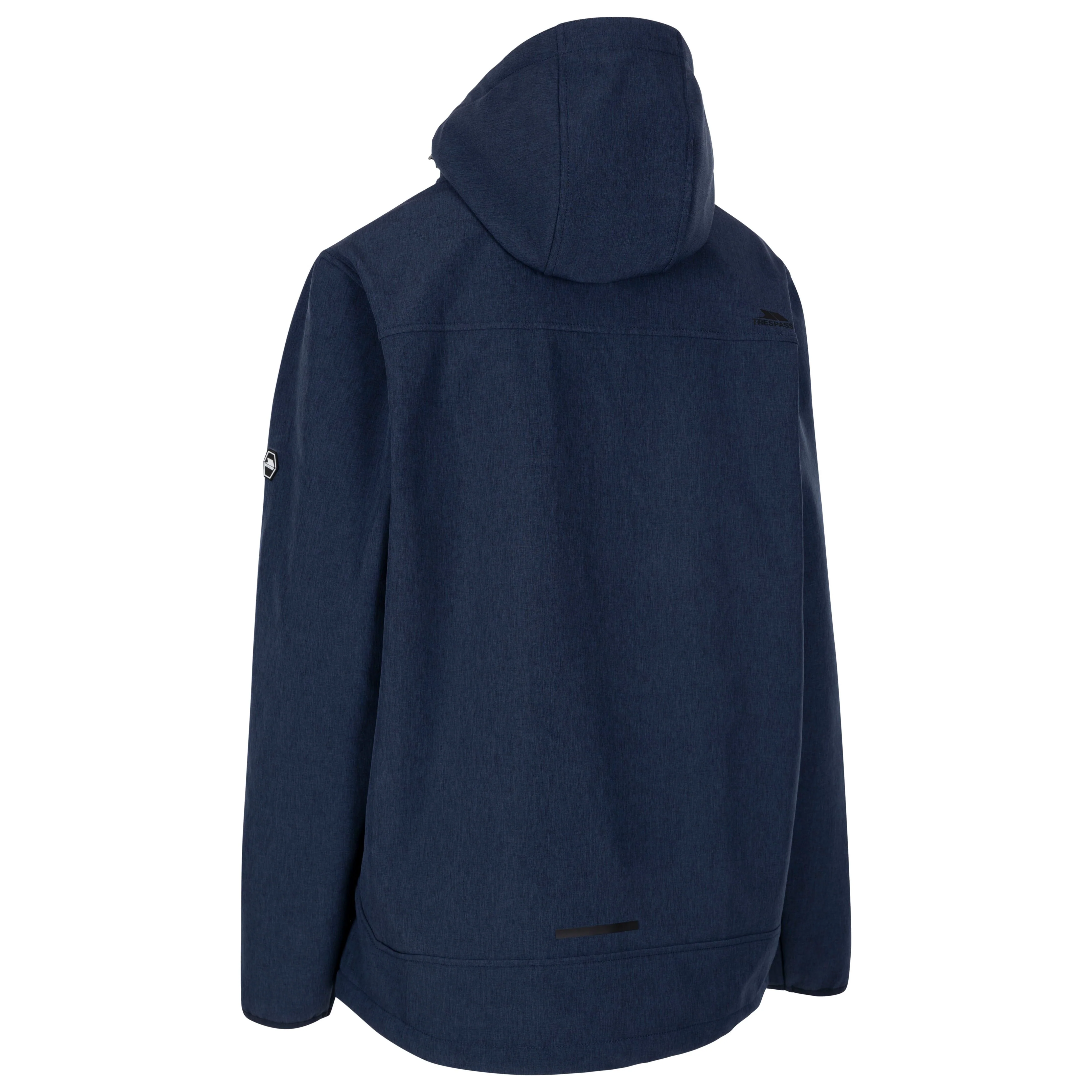Anak Men's Breathable Softshell Jacket in Navy Marl - Image 2