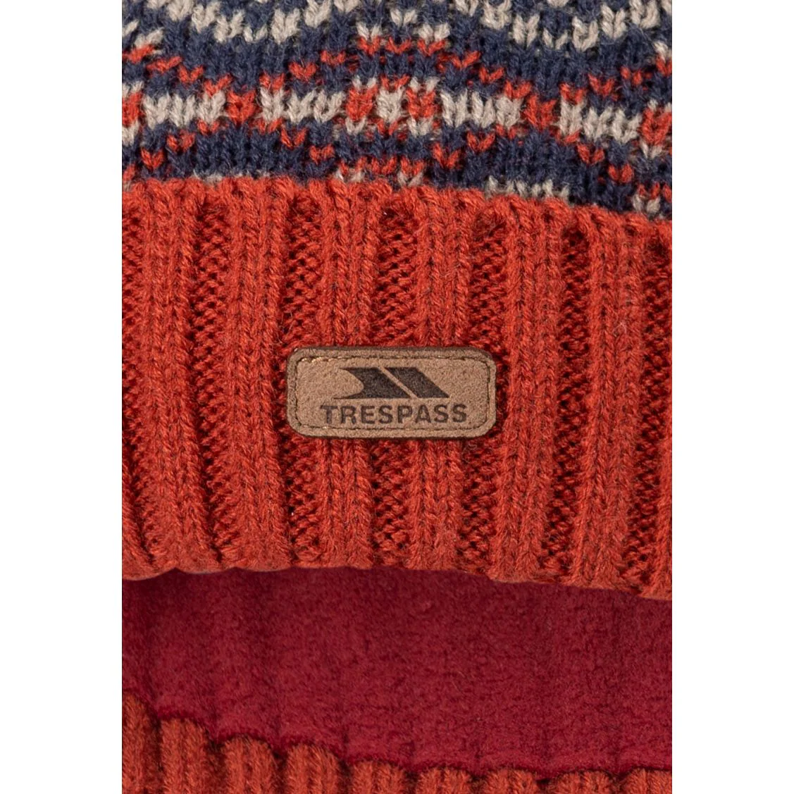 Andrews Men's Knitted Hat in Salsa - Image 4