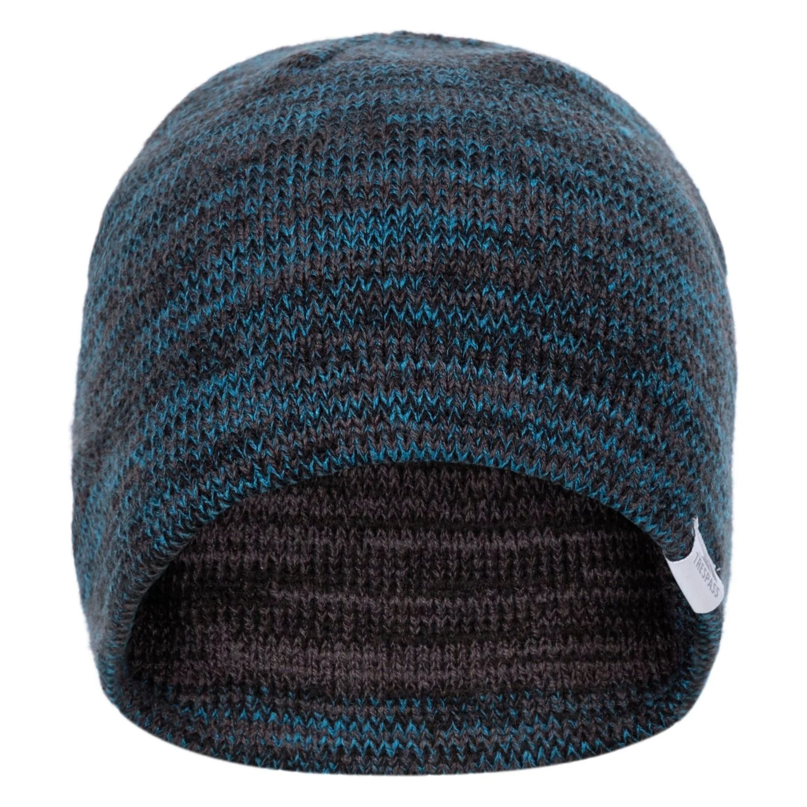 Aneth Mens Beanie Hat in Bondi Blue Marl - Image 2