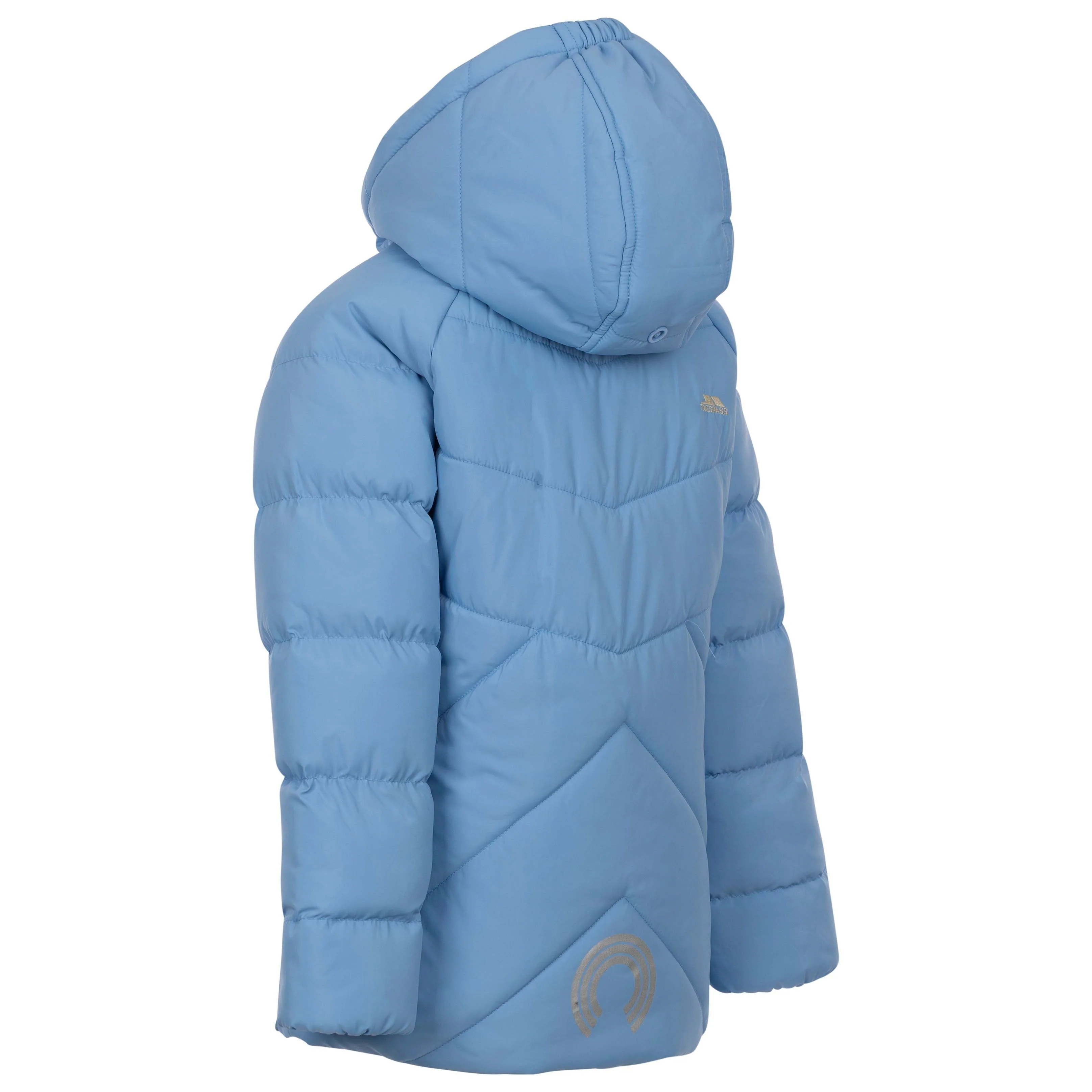 Annah Kids Casual Padded Jacket in Cornflower - Image 2