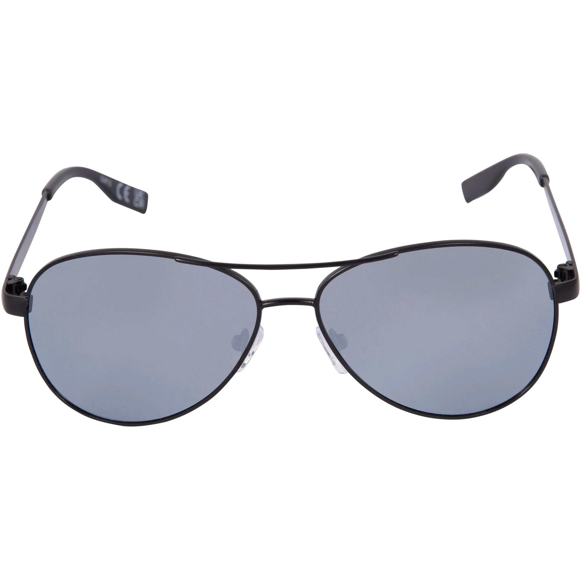Aviator Unisex Sunglasses in Black - Image 2