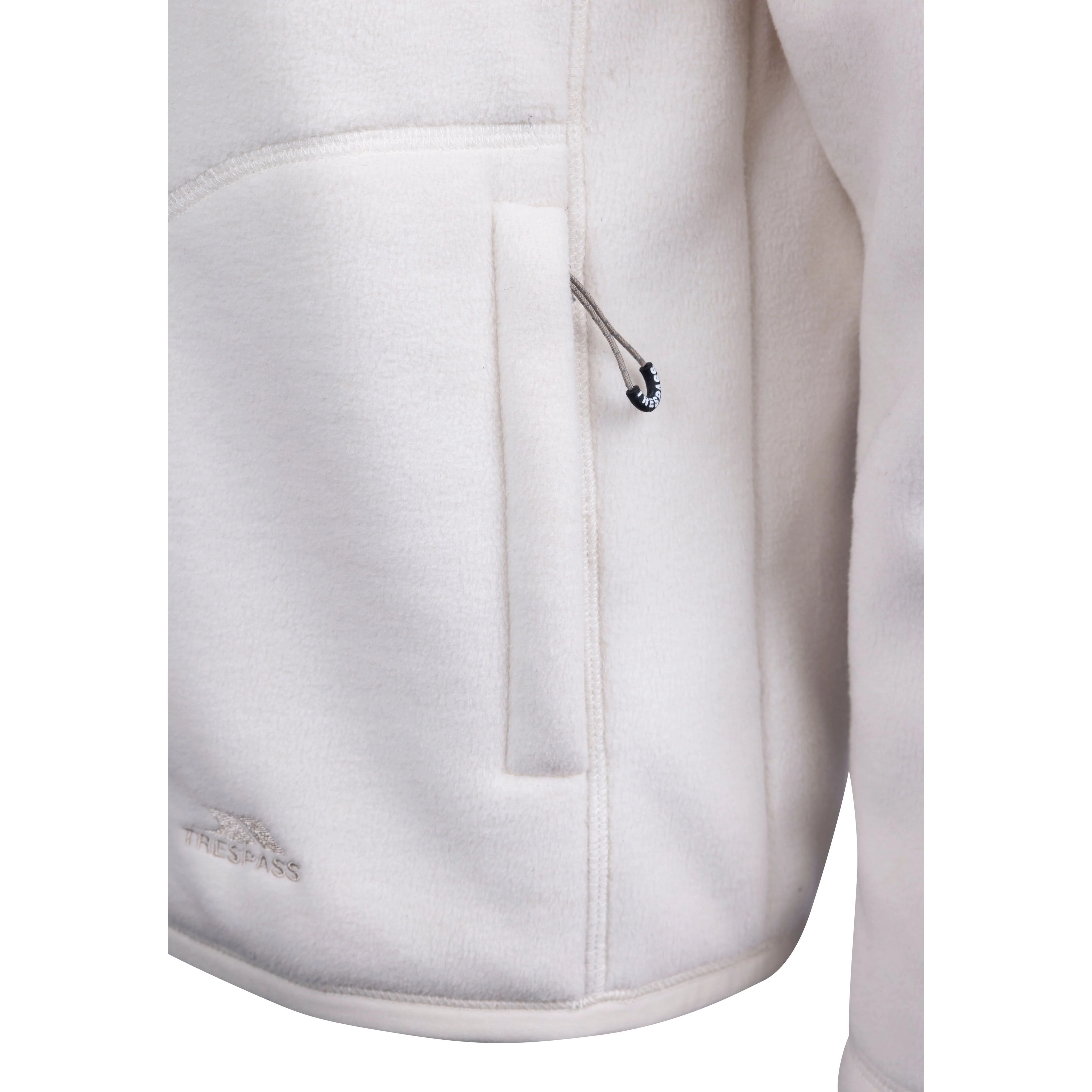 Backstay Women's Full Zip Fleece in Ghost - Image 5
