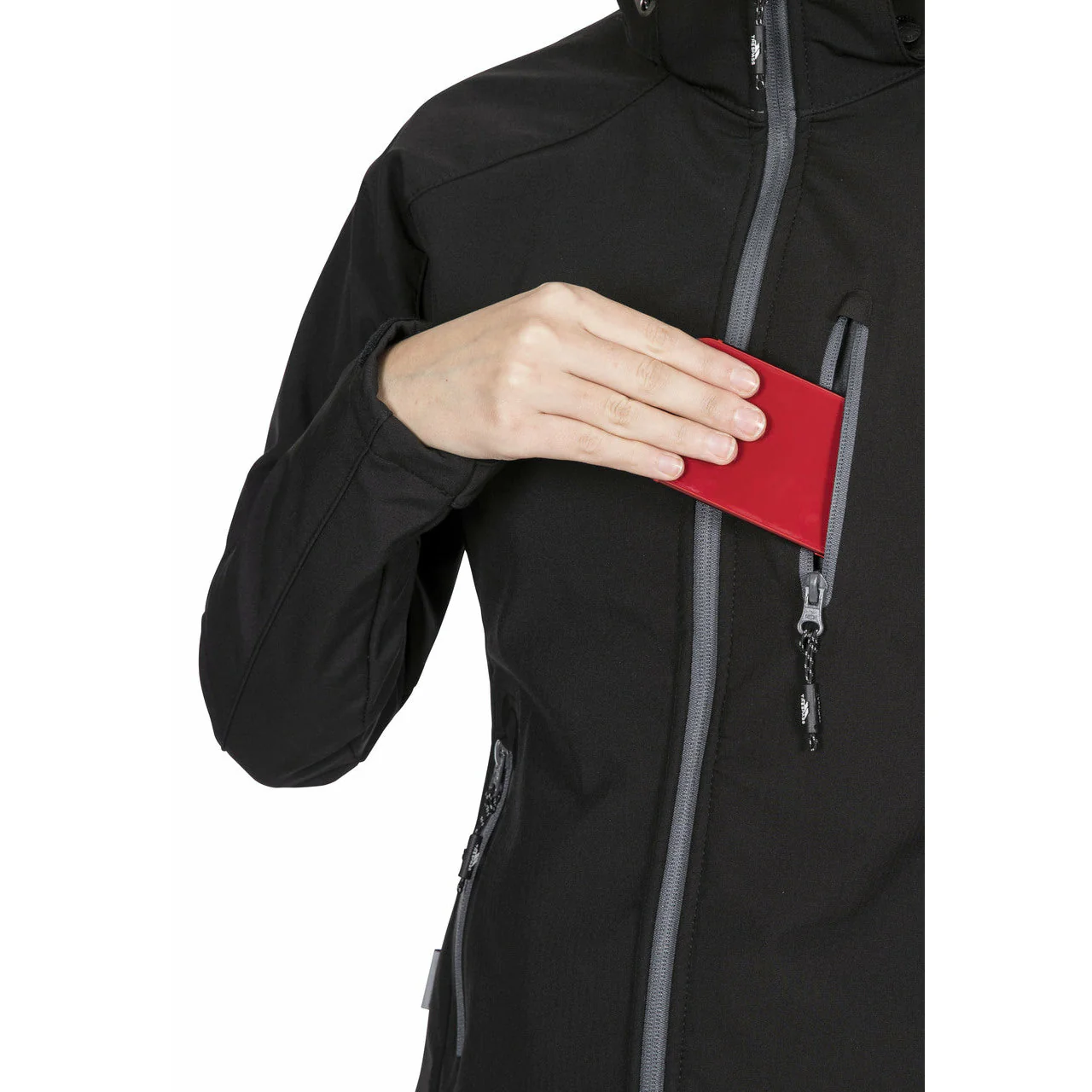 Bela 2 Women's Soft Shell Jacket in Black - Image 11