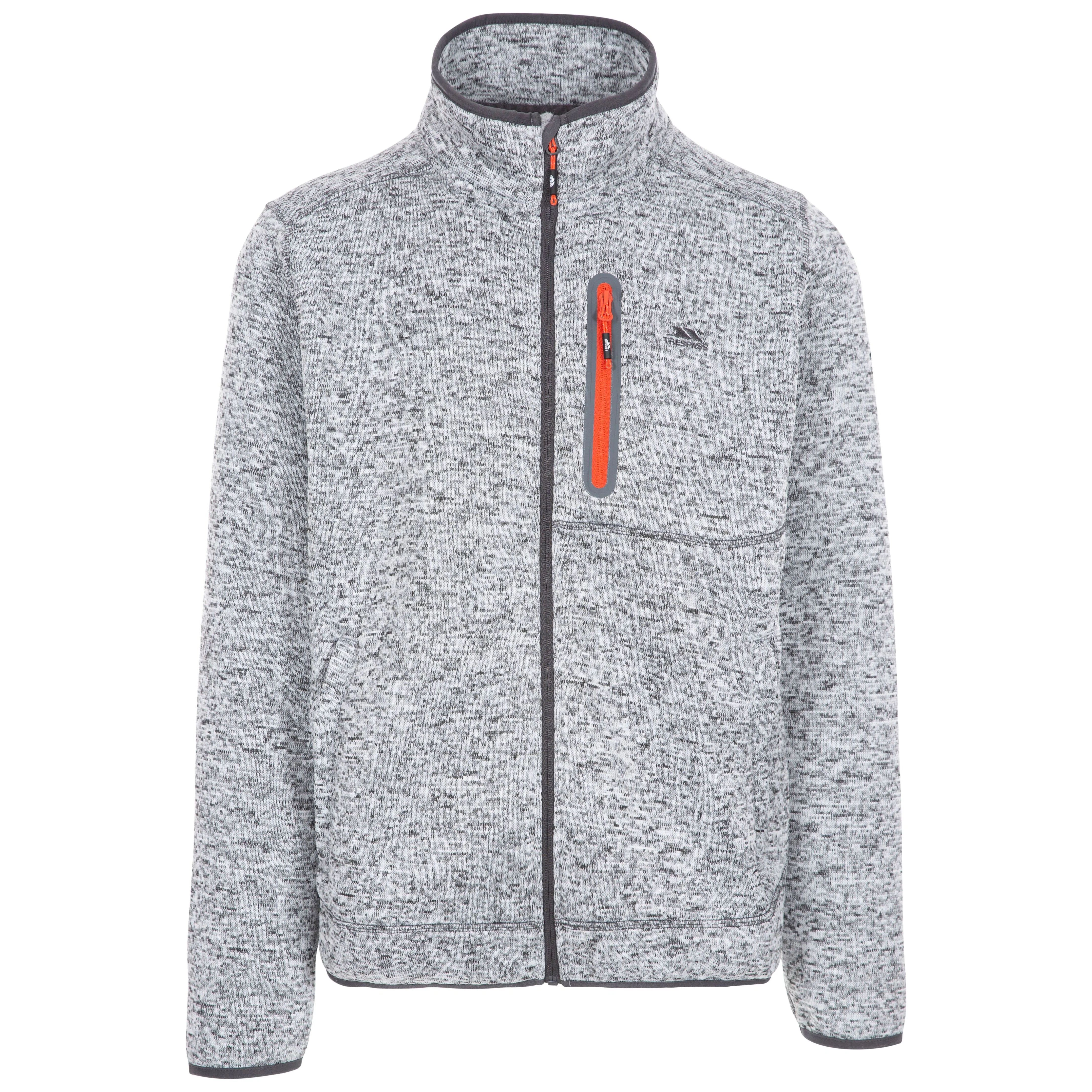 Bingham - Mens Fleece Jacket - Grey Marl