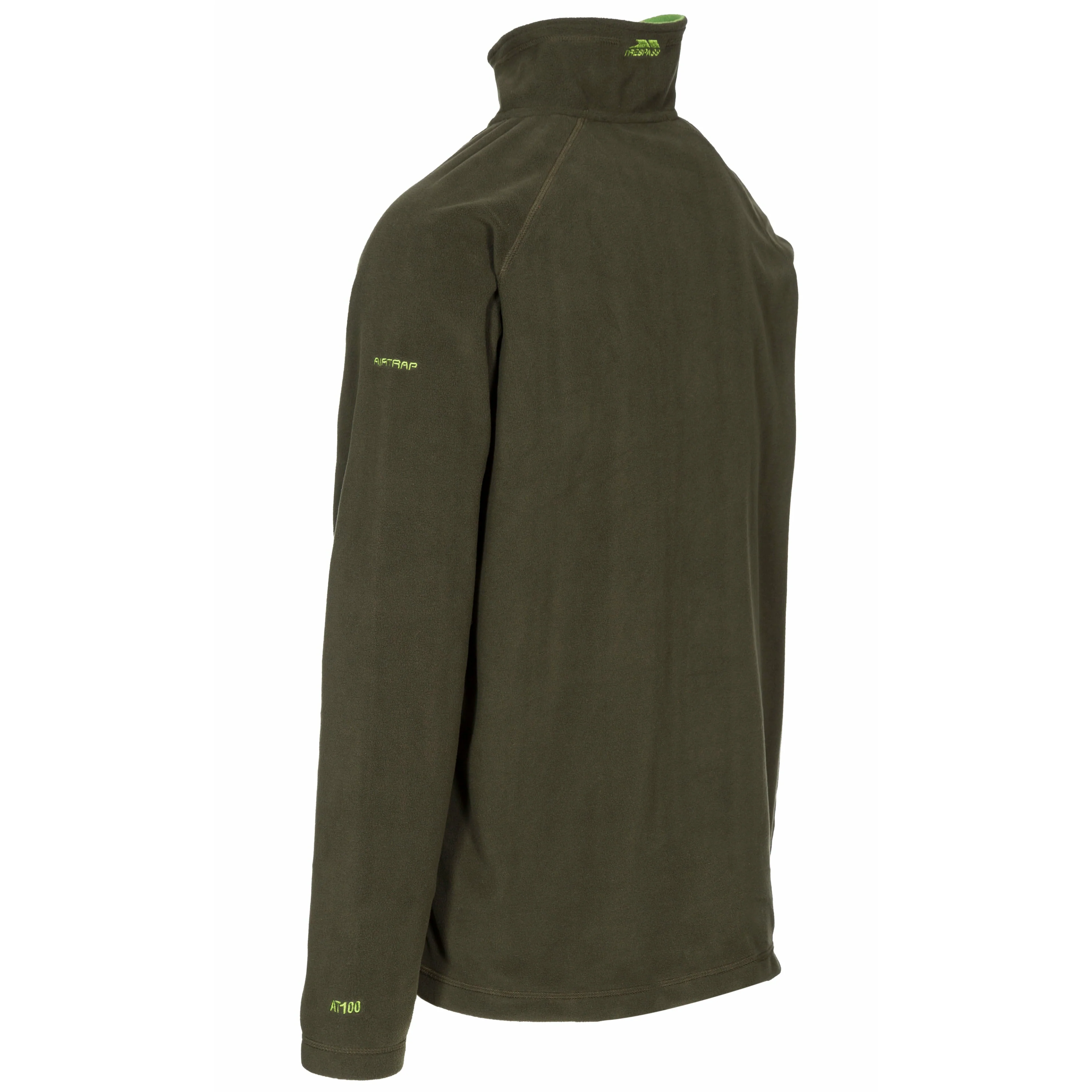 Blackford - Mens Half Zip Microfleece - Olive - Image 7