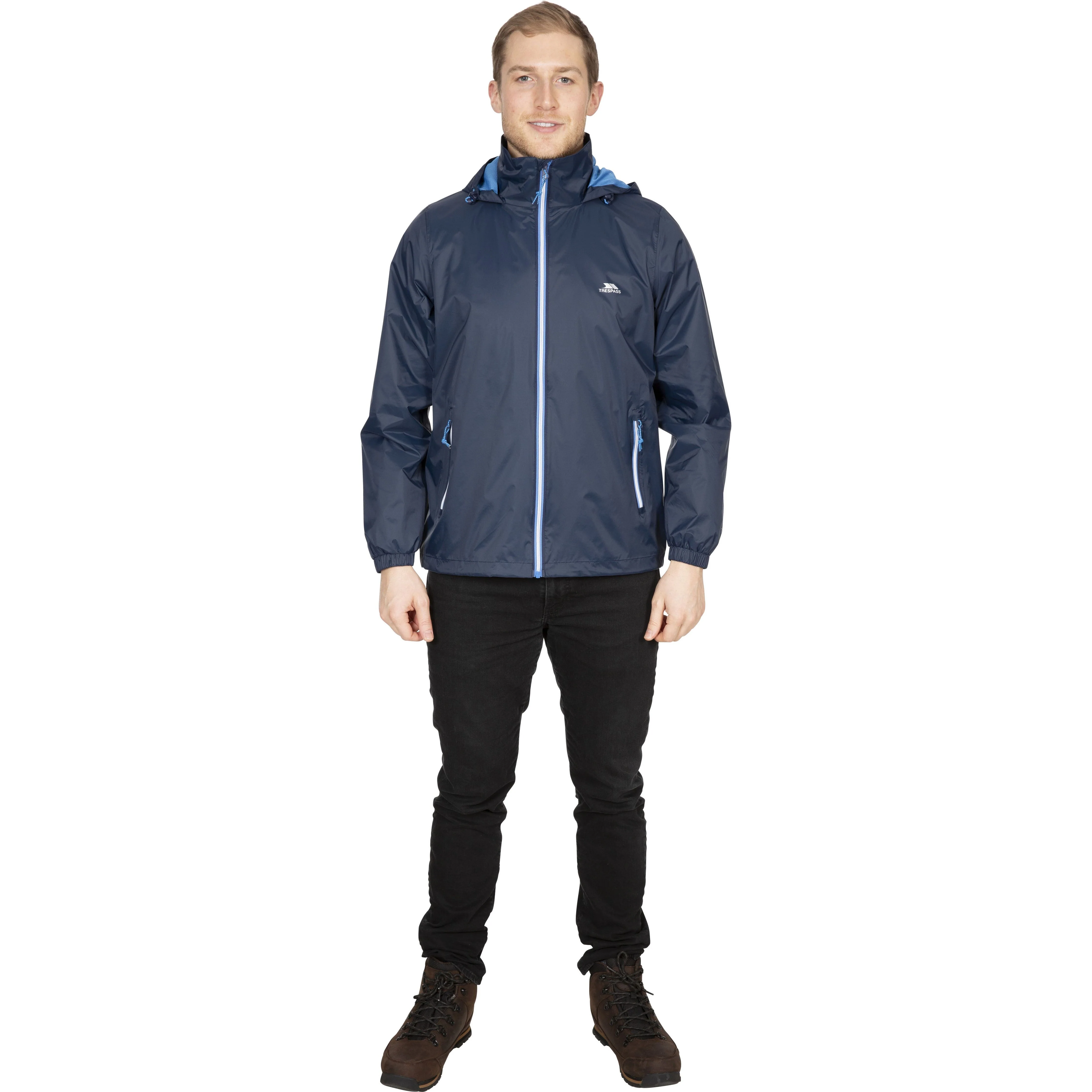 Briar Men's Unpadded Waterproof Jacket in Navy - Image 2
