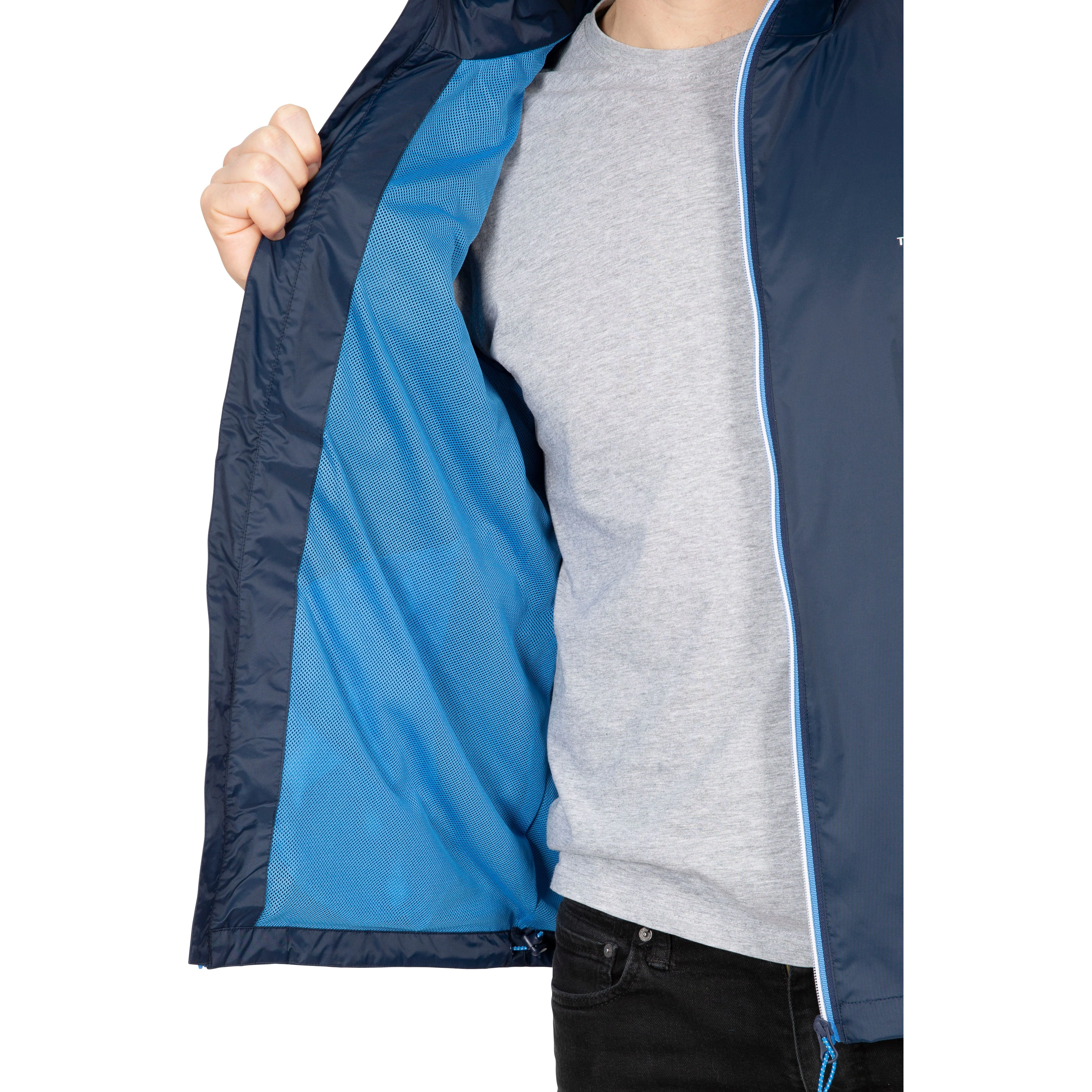 Briar Men's Unpadded Waterproof Jacket in Navy - Image 3