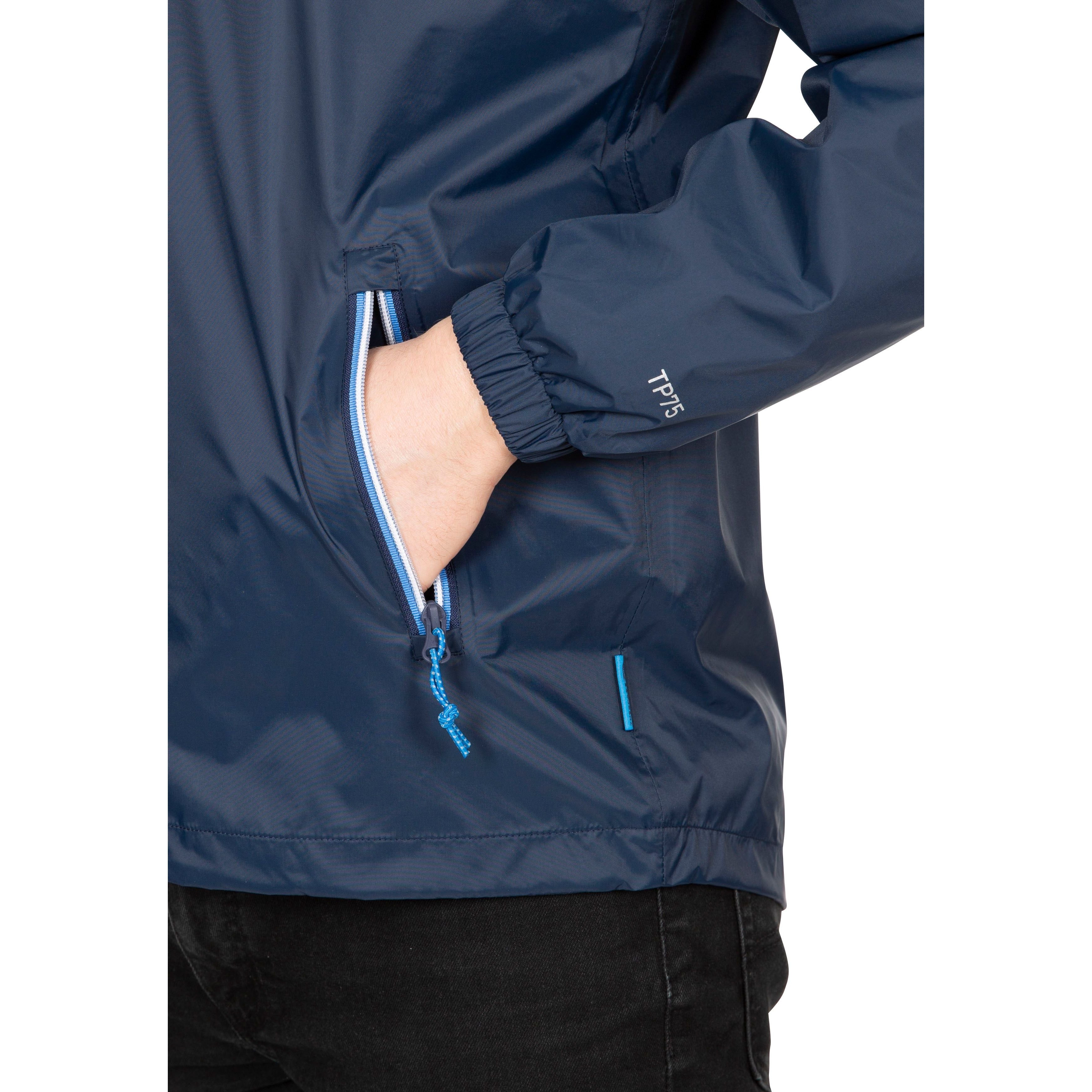 Briar Men's Unpadded Waterproof Jacket in Navy - Image 6