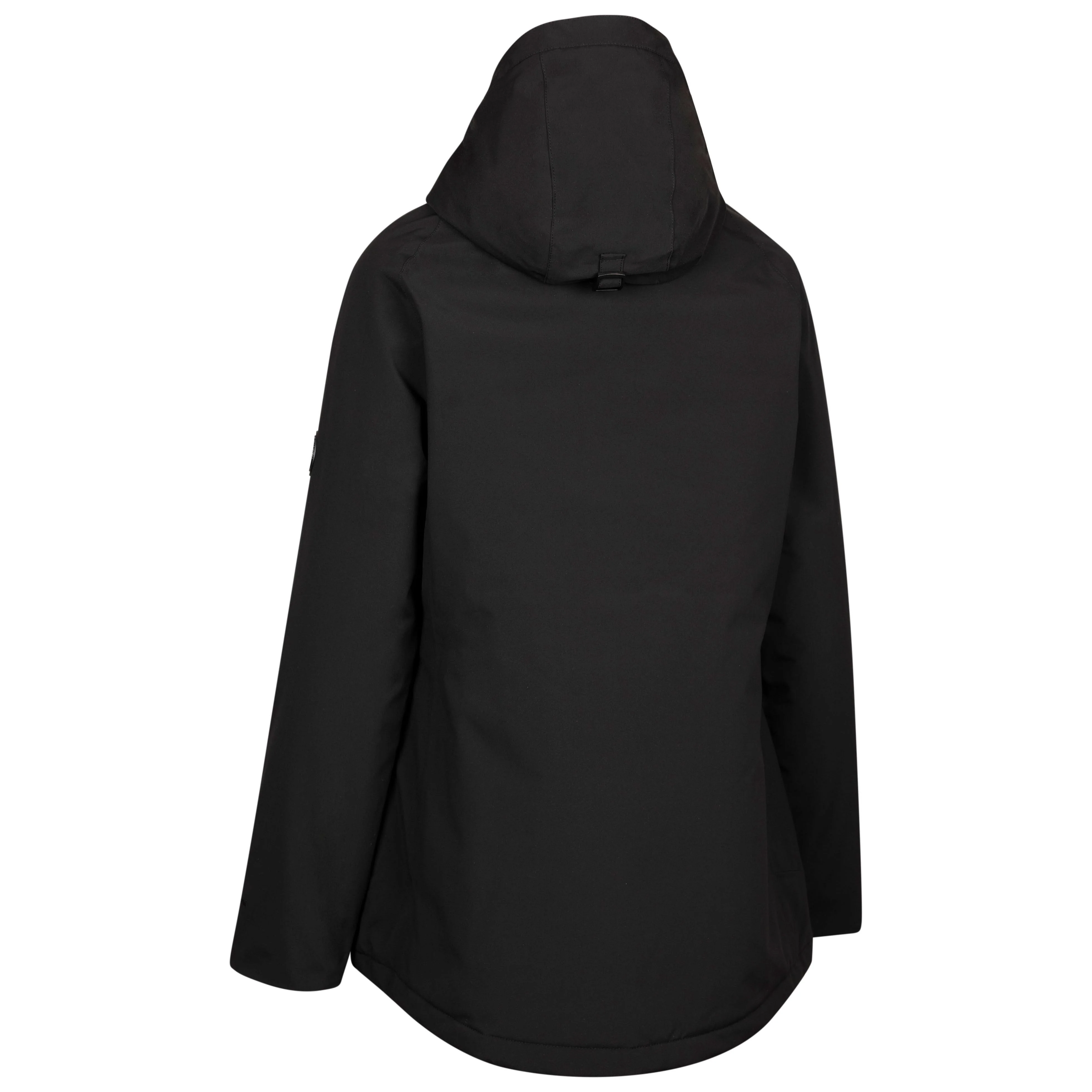 Carlotta Women's DLX Waterproof Jacket in Black - Image 4