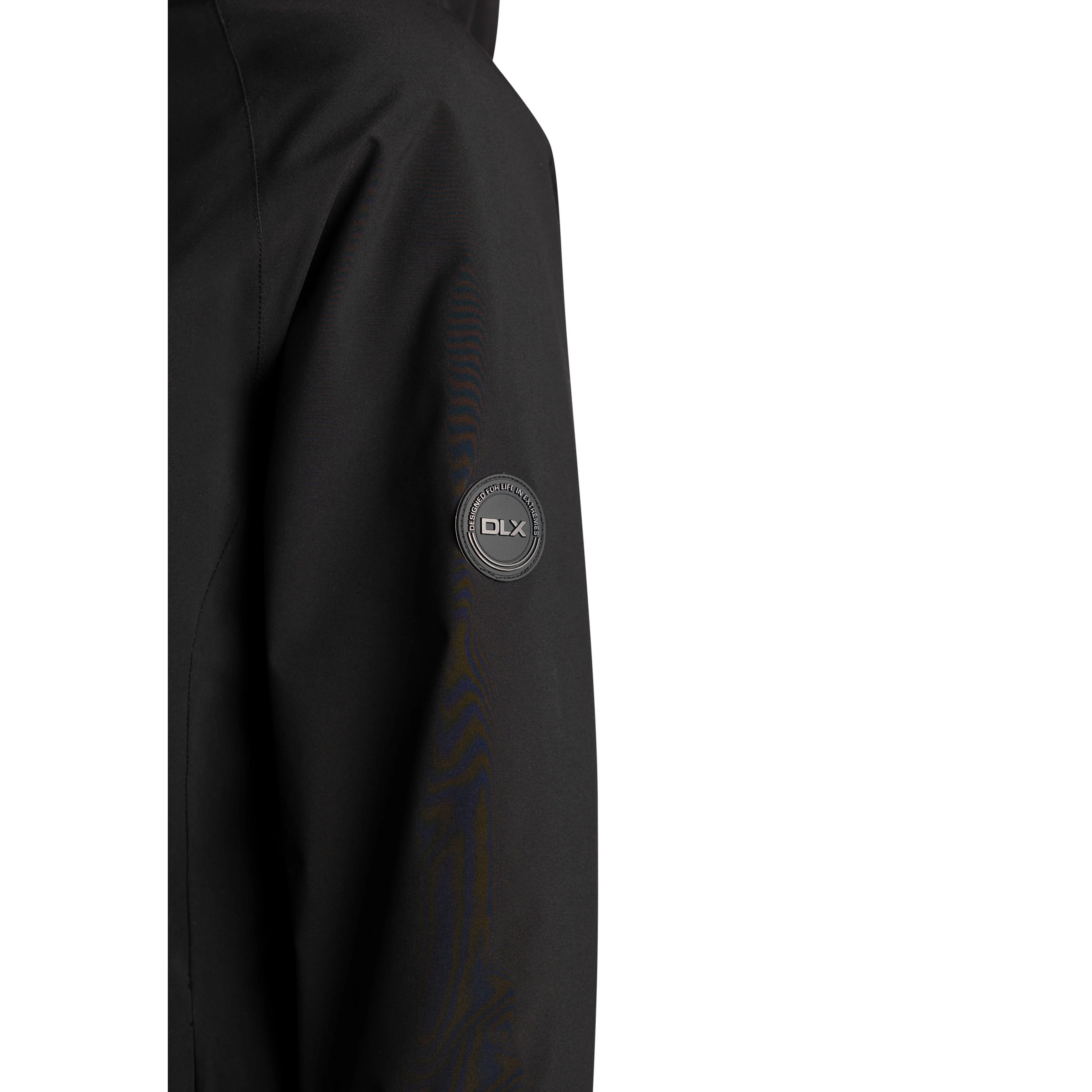 Carlotta Women's DLX Waterproof Jacket in Black - Image 5