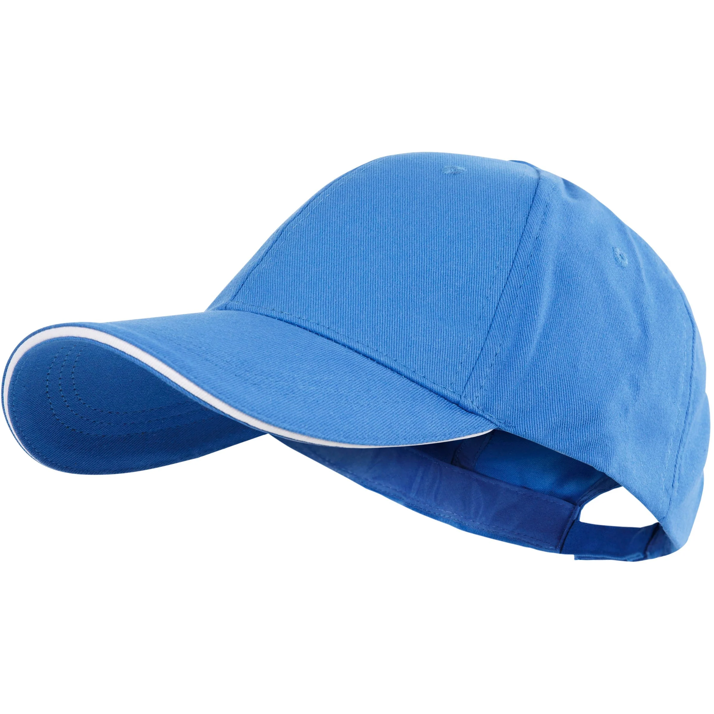 Carrigan Adults Cotton Baseball Cap in Blue - Image 2