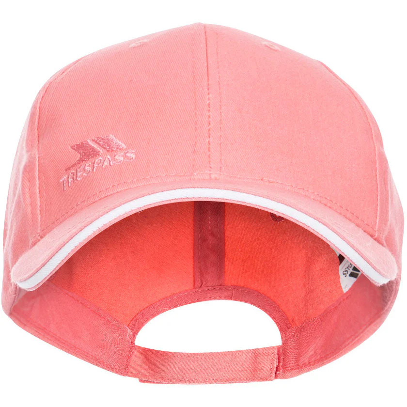 Carrigan Adults Cotton Baseball Cap in Pink - Image 5
