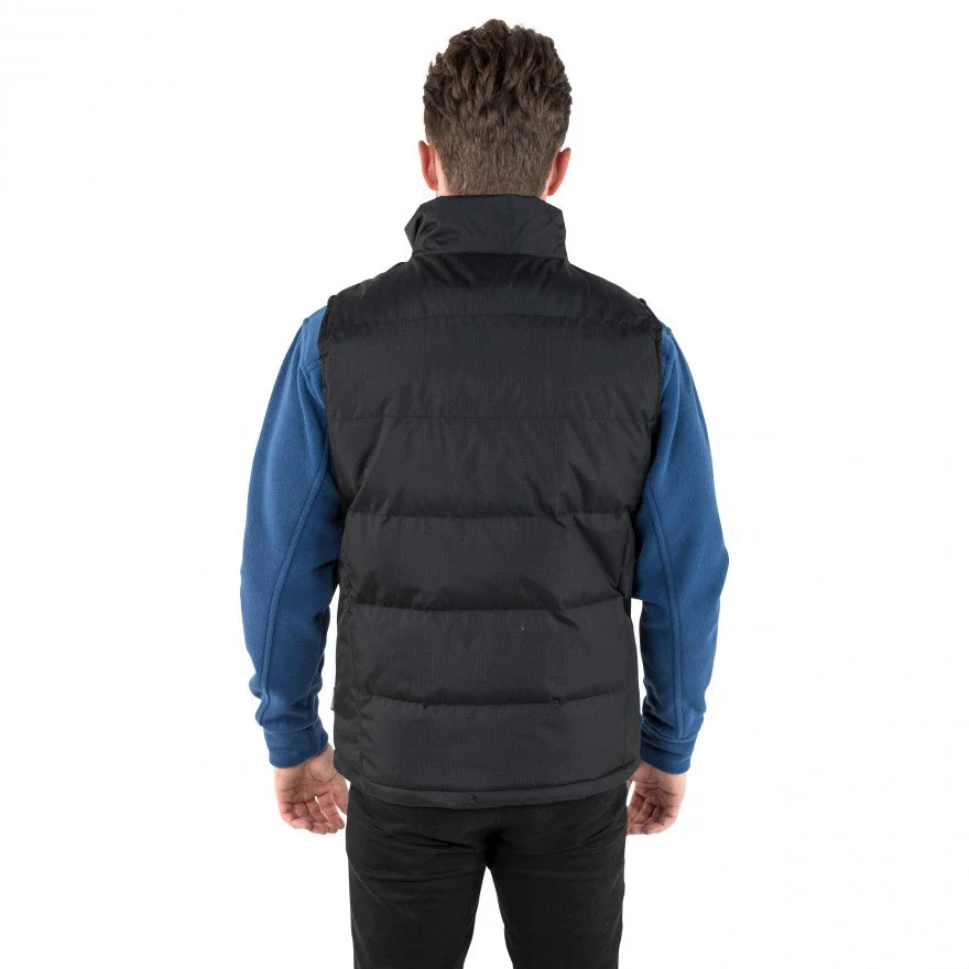 Clasp Mens Padded Gilet - Black - Image 6