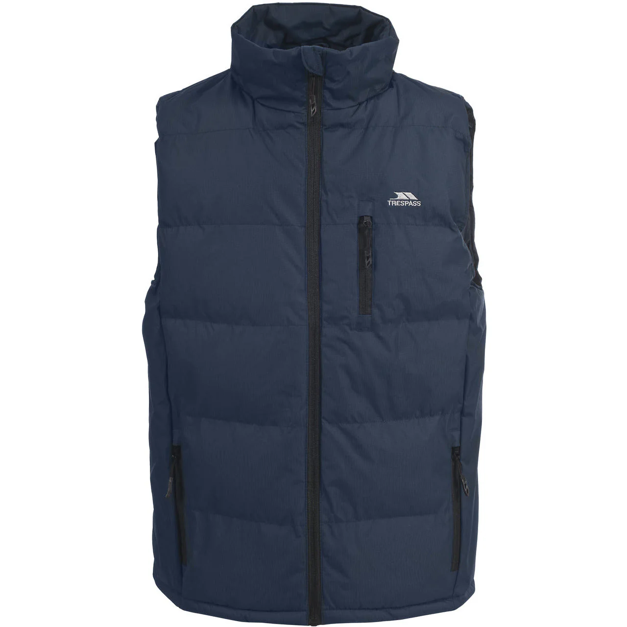 Clasp Mens Padded Gilet - Navy - Image 7