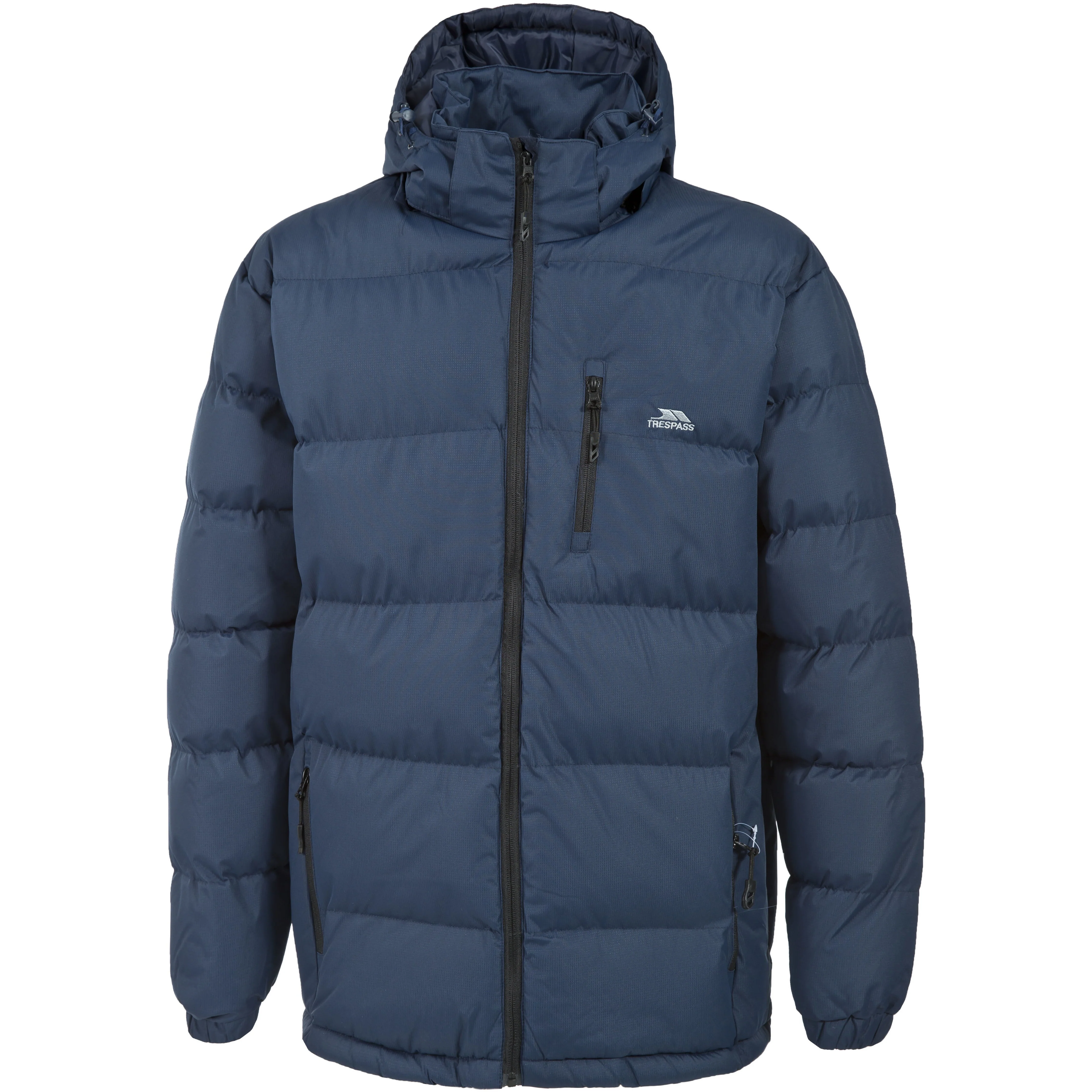 Clip Mens Padded Casual Jacket - Navy - Image 3