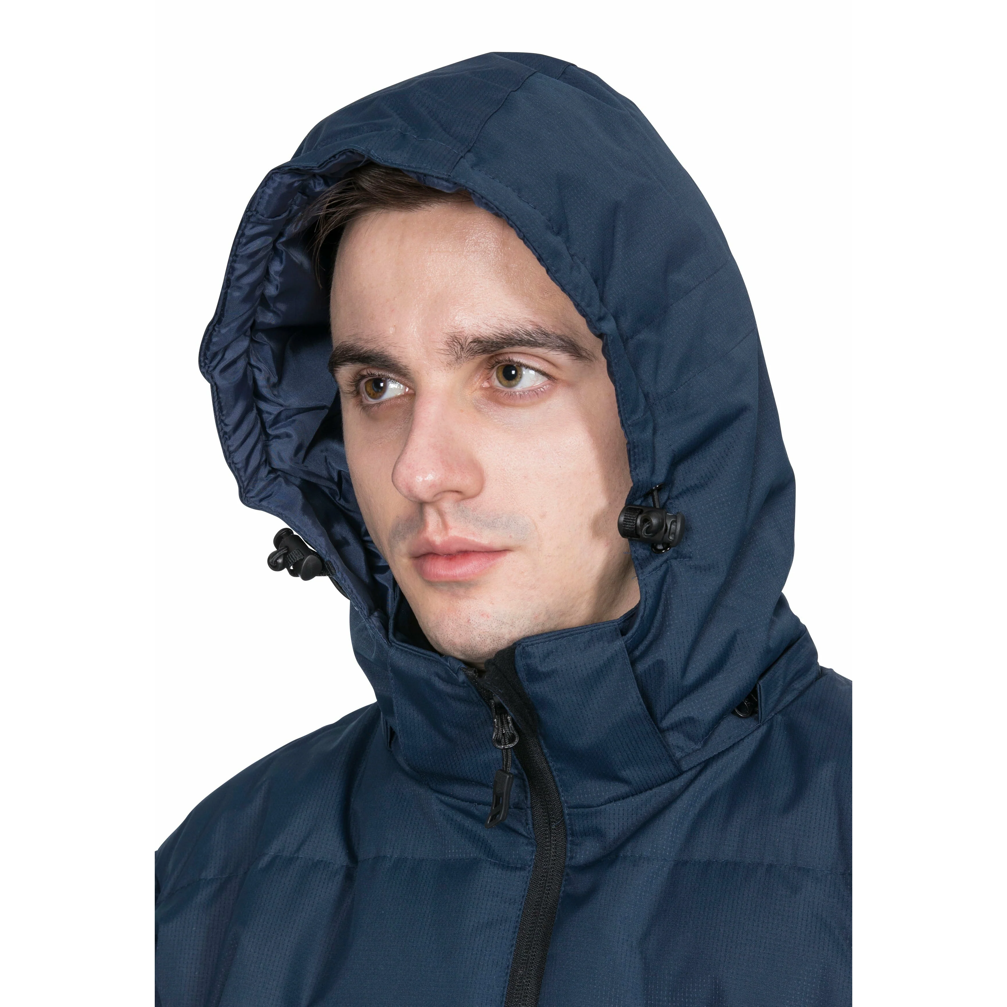Clip Mens Padded Casual Jacket - Navy - Image 5