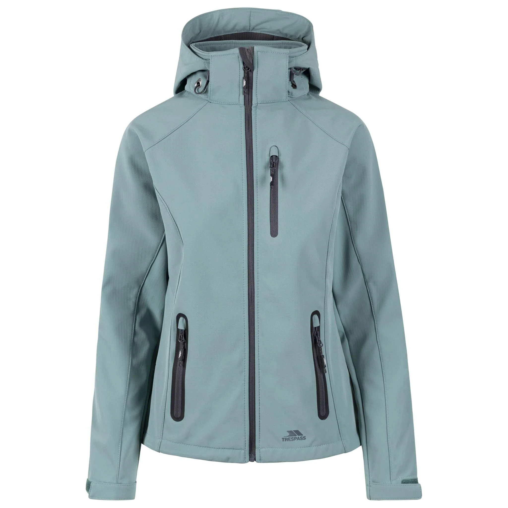 Bela 2 Women's Soft Shell Jacket in Teal Mist - Image 2