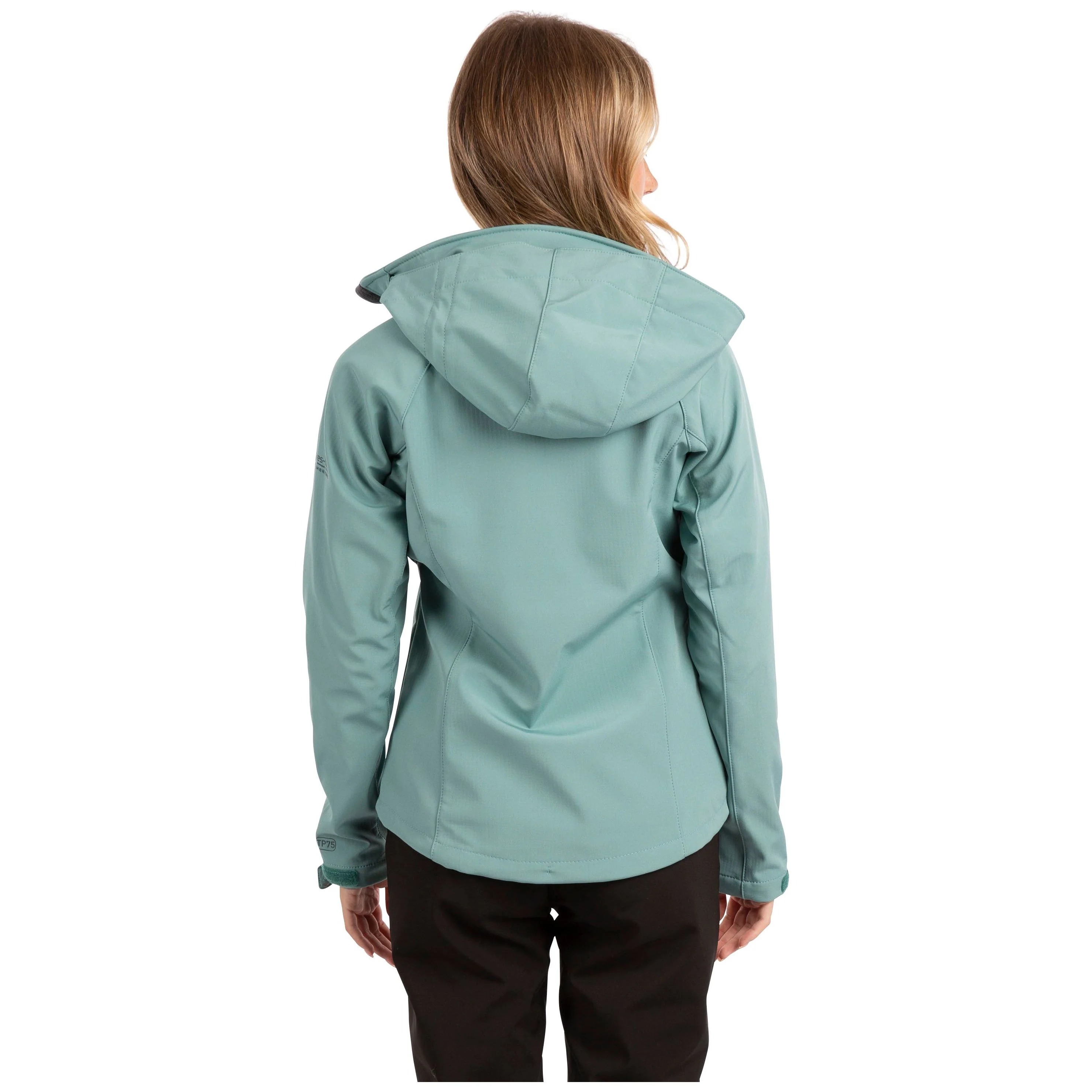 Bela 2 Women's Soft Shell Jacket in Teal Mist - Image 5