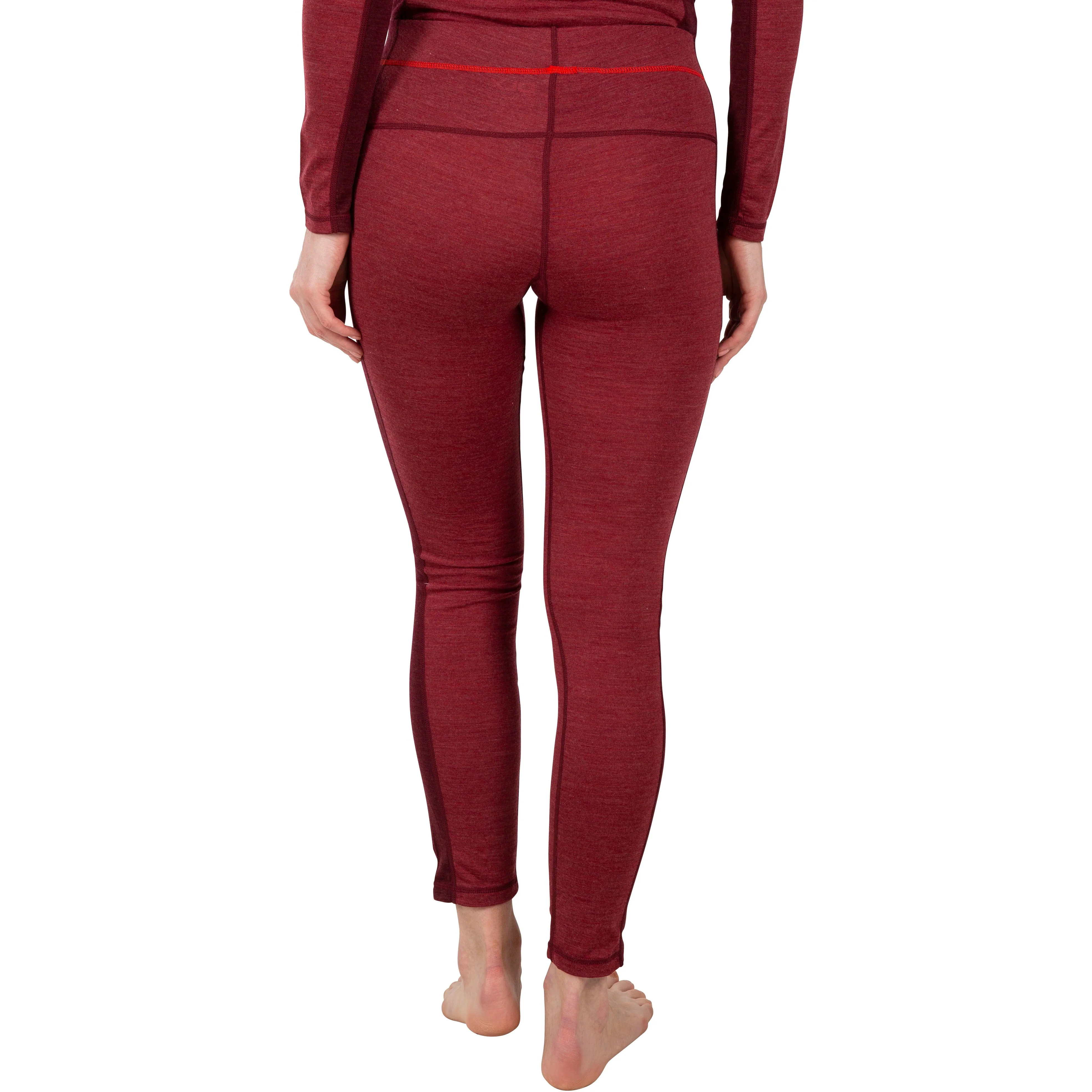 Cora Women's Base Layer Pants in Hibiscus Marl - Image 5