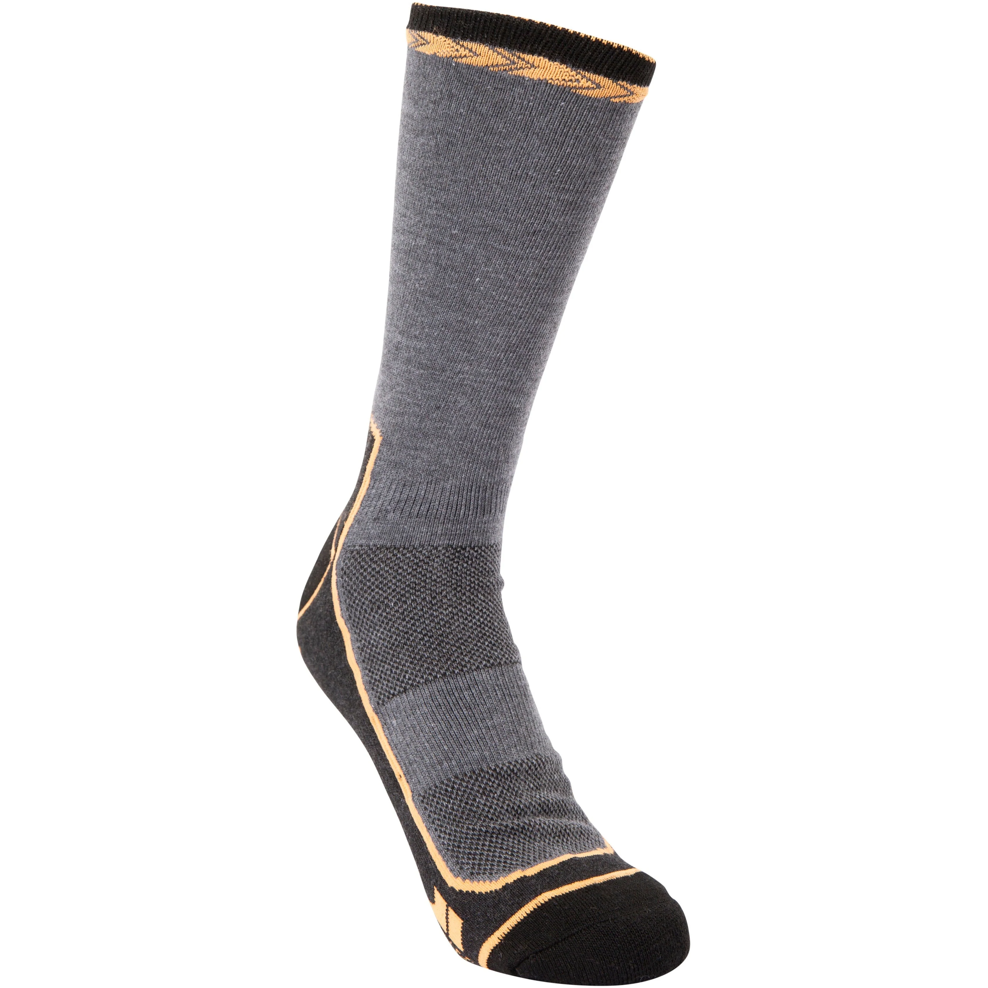 Cortado Adults Thermal Trekking Sock in Black Marl - Image 3