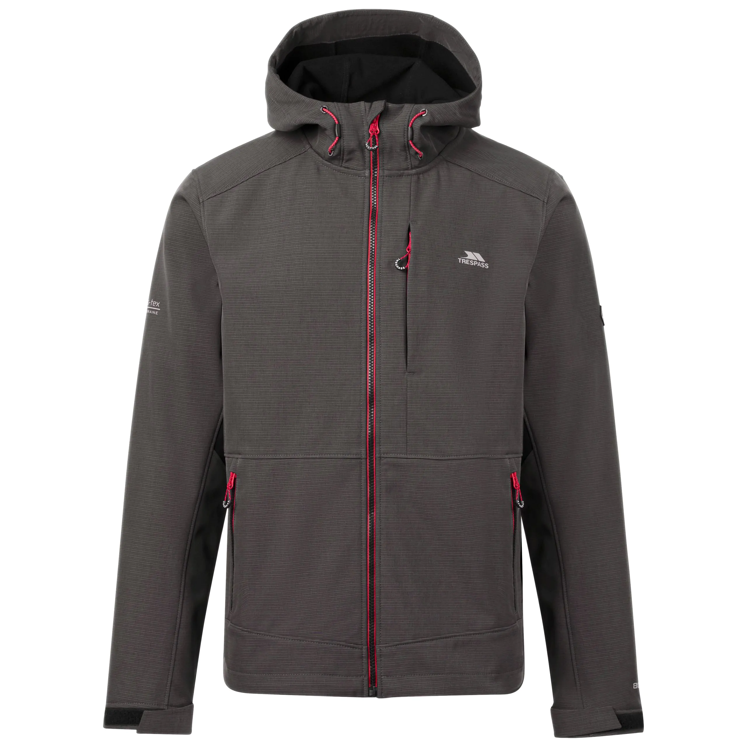 Dante Mens Softshell Jacket in Grey - Image 3