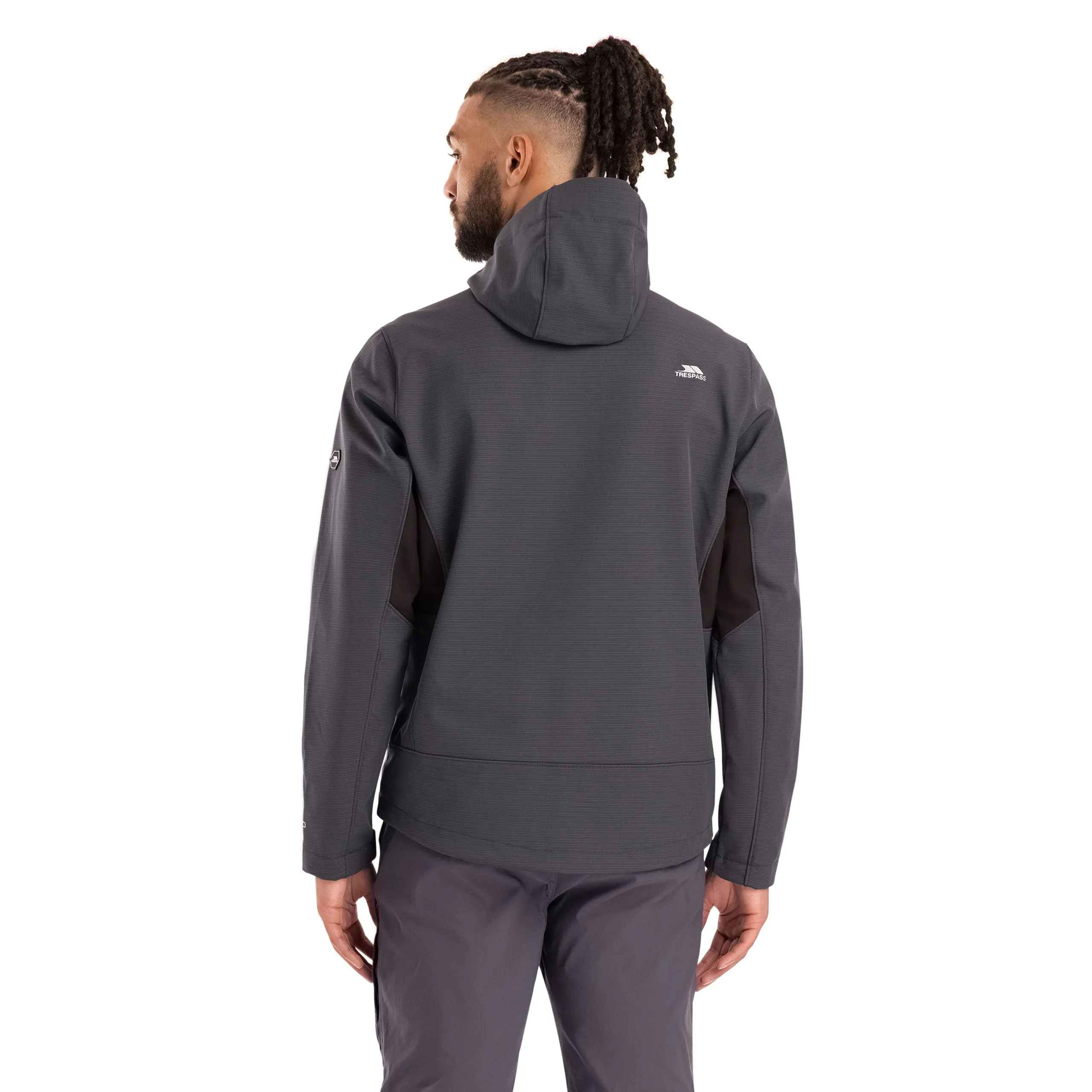 Dante Mens Softshell Jacket in Grey - Image 4