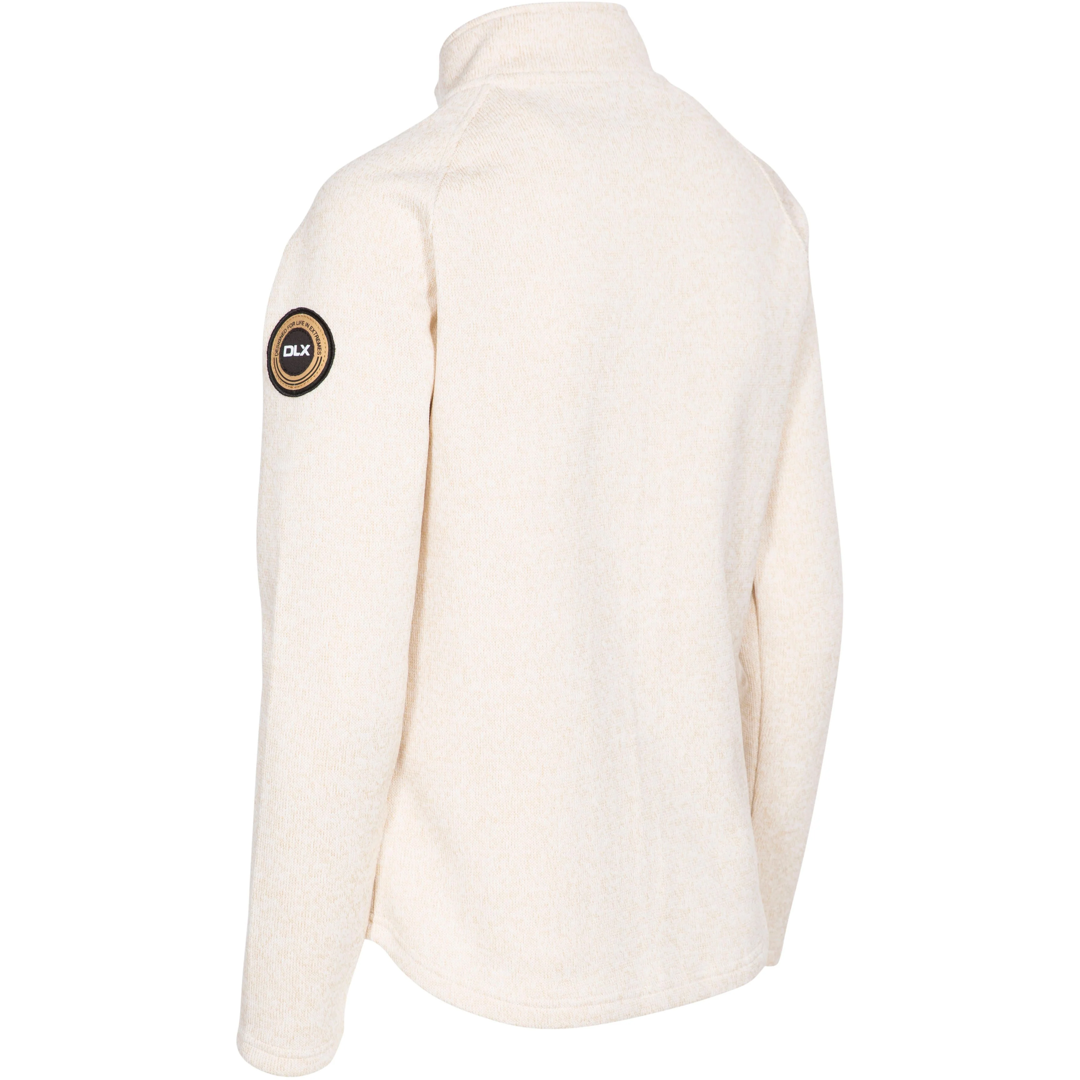 Dawn Women's DLX Fleece Jacket in White Marl - Image 3