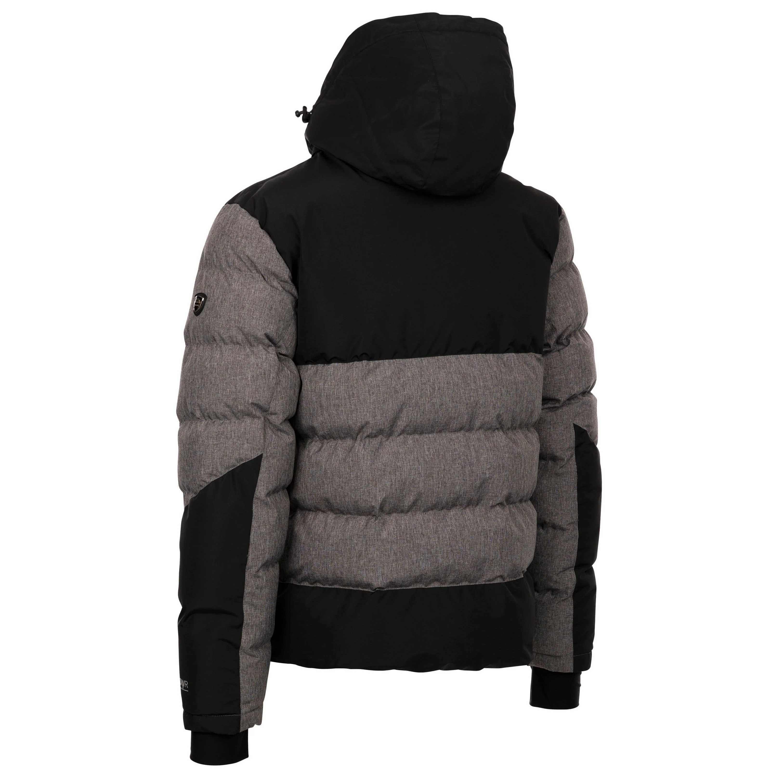 Delabole Mens Padded Casual Jacket in Grey Marl - Image 2