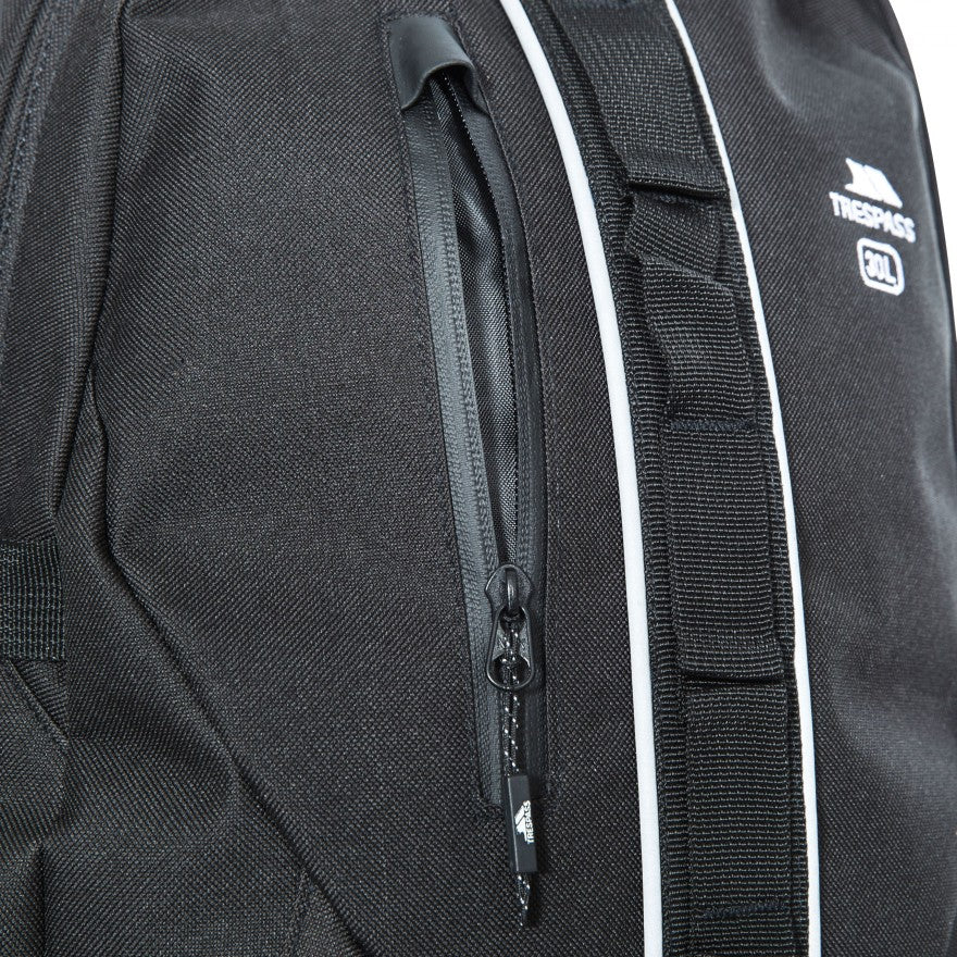 Deptron Unisex Backpack - Black - Image 4