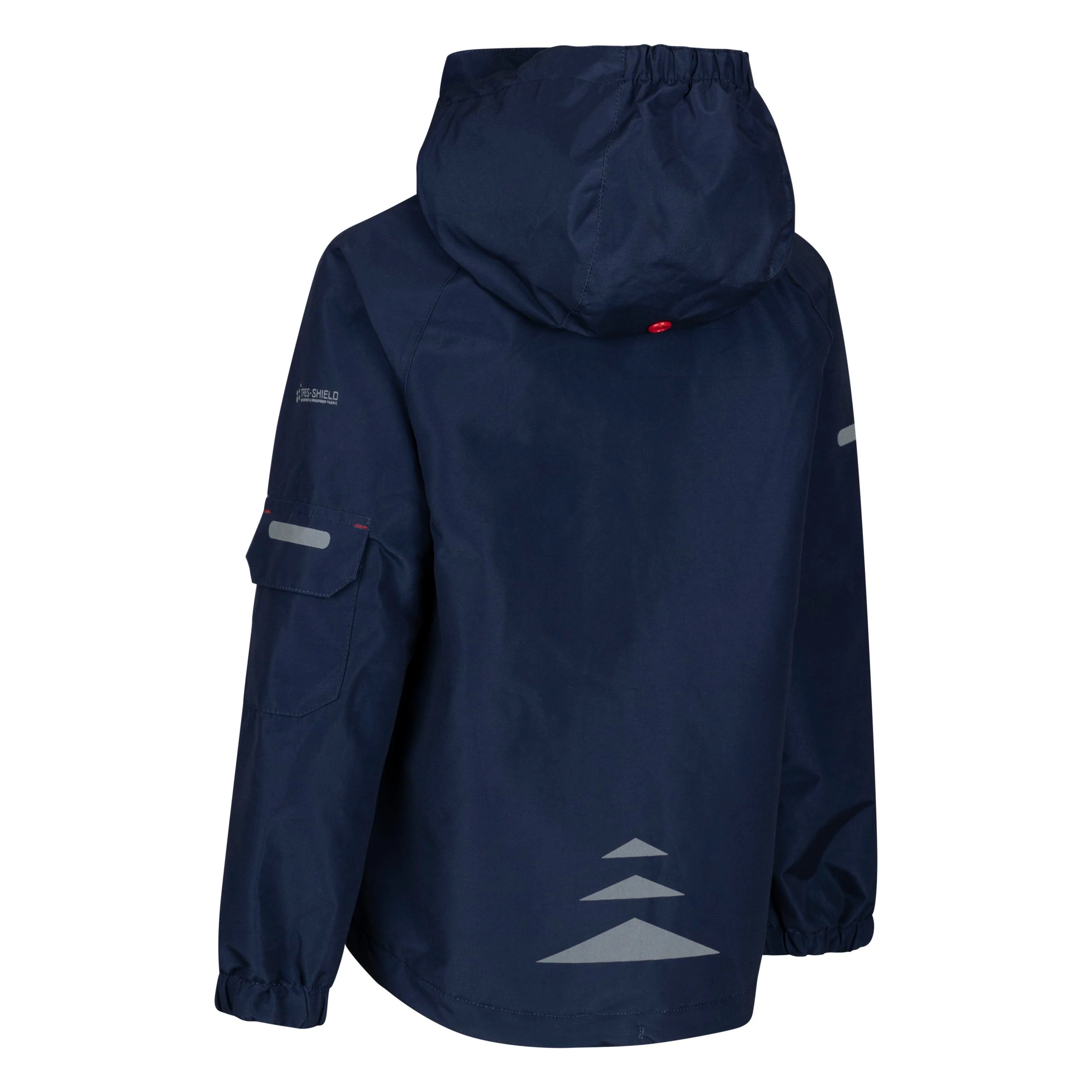 Desic Unisex Kids Waterproof Jacket in Navy - Image 2