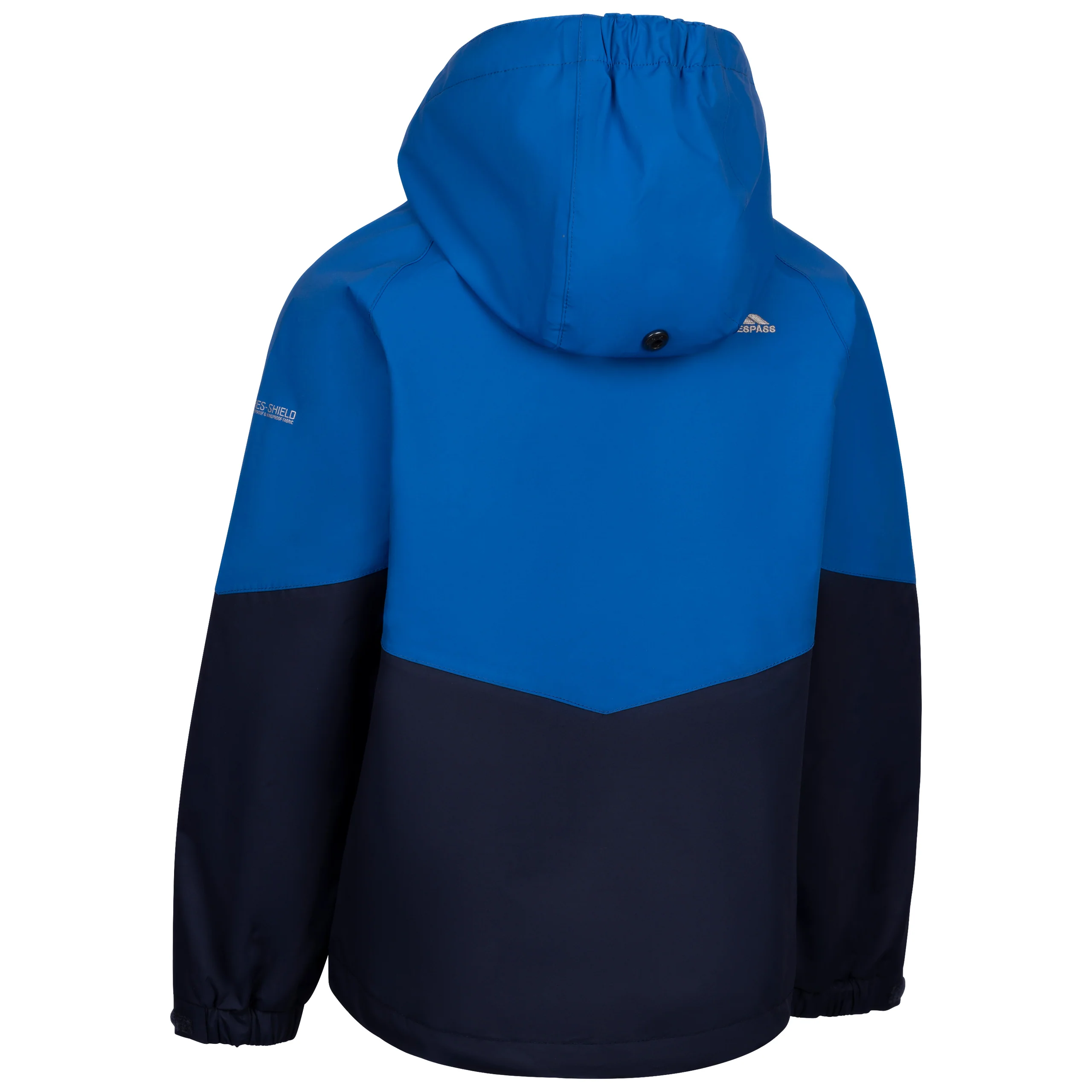 Dexterous Boys Unpadded Rain Jacket in Blue - Image 2