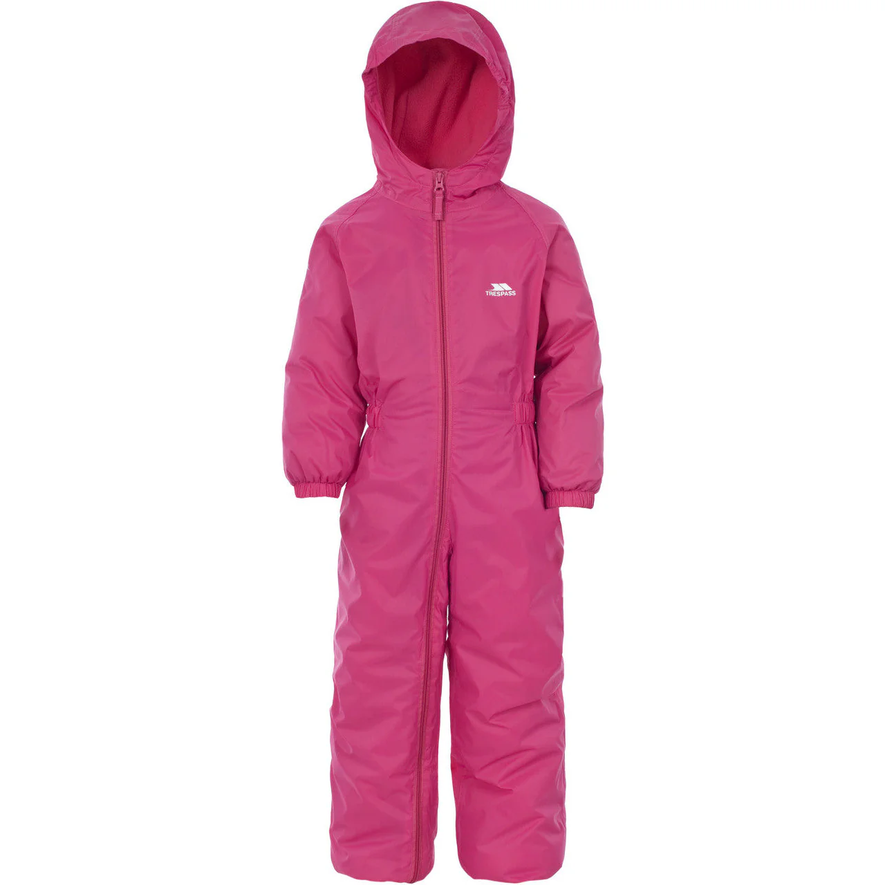 Dripdrop Trespass Padded Waterproof Childs Puddle Suit in Pink - Image 5