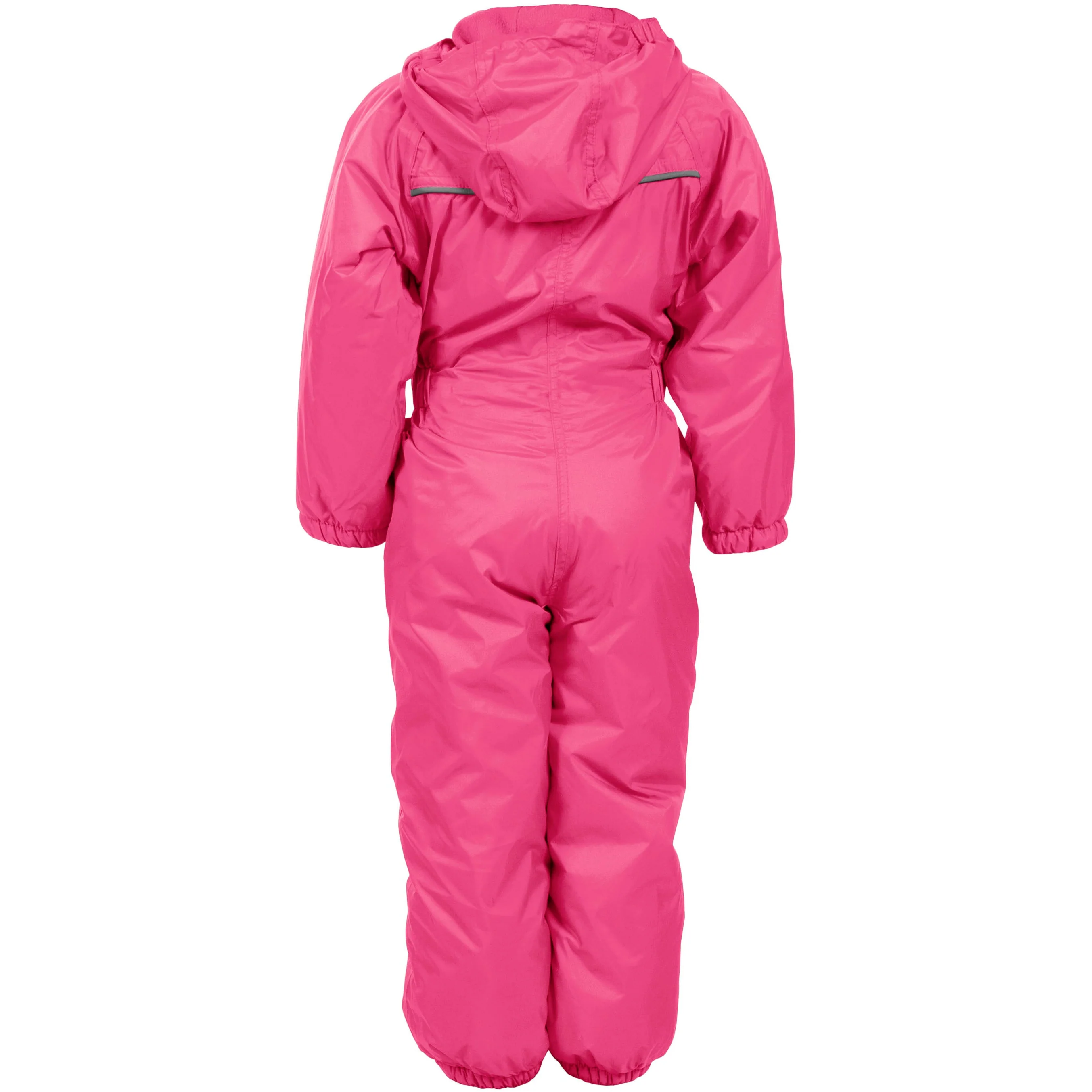 Dripdrop Trespass Padded Waterproof Childs Puddle Suit in Pink - Image 6