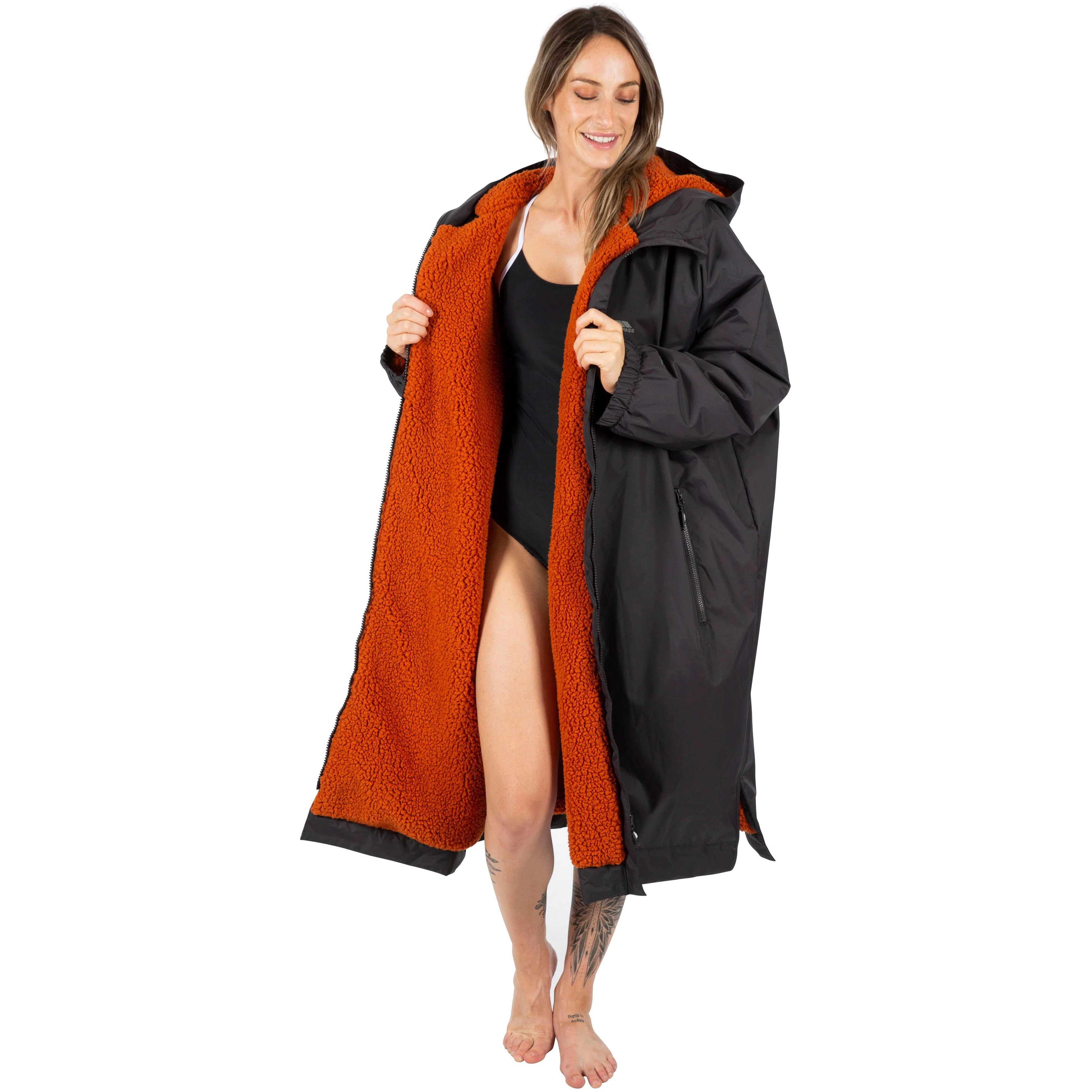 Dry Unisex Oversized Padded Coat for Changing - Ideal for Sea Swimming - Image 5