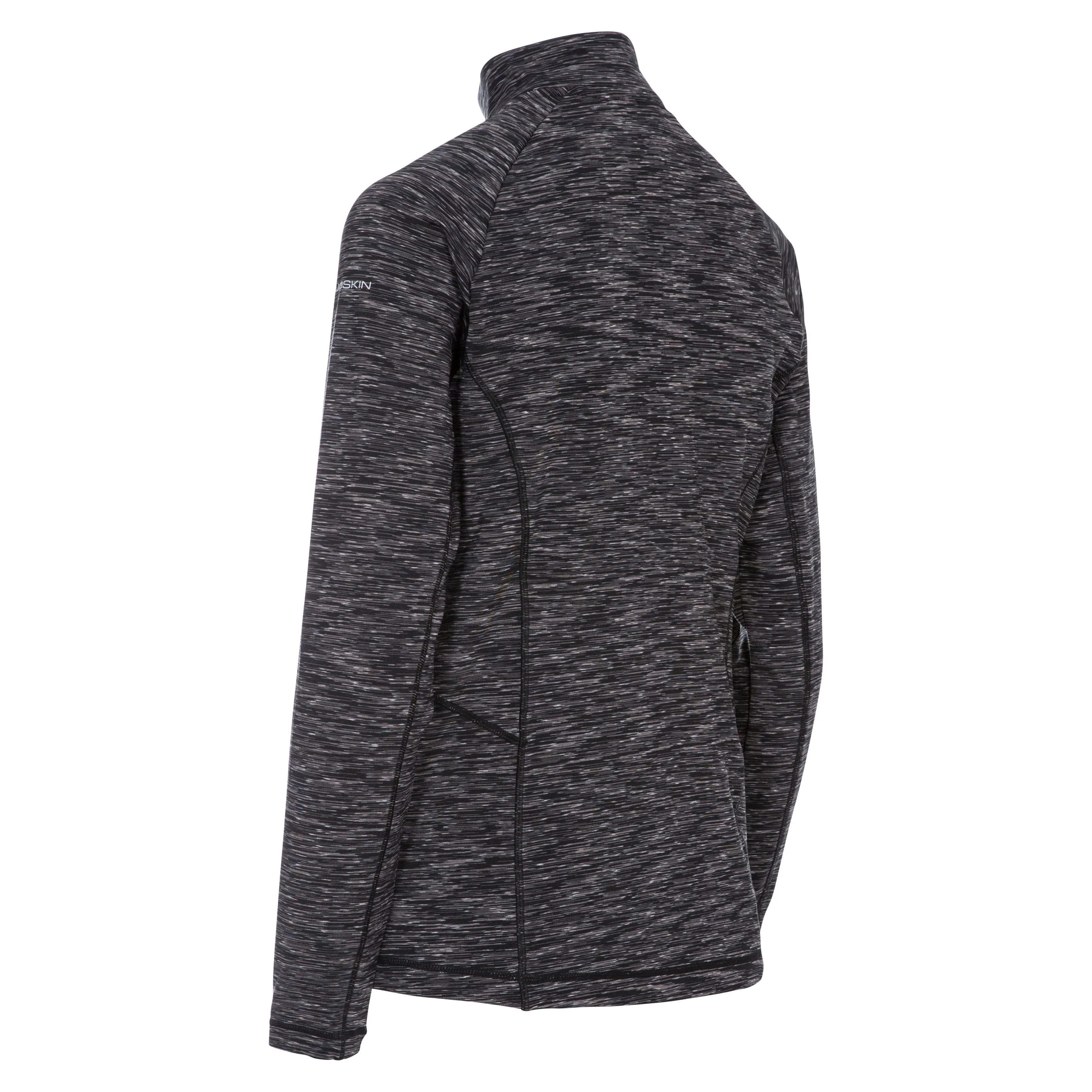 Edith Women's Long Sleeve Active Top - Grey Marl - Image 3