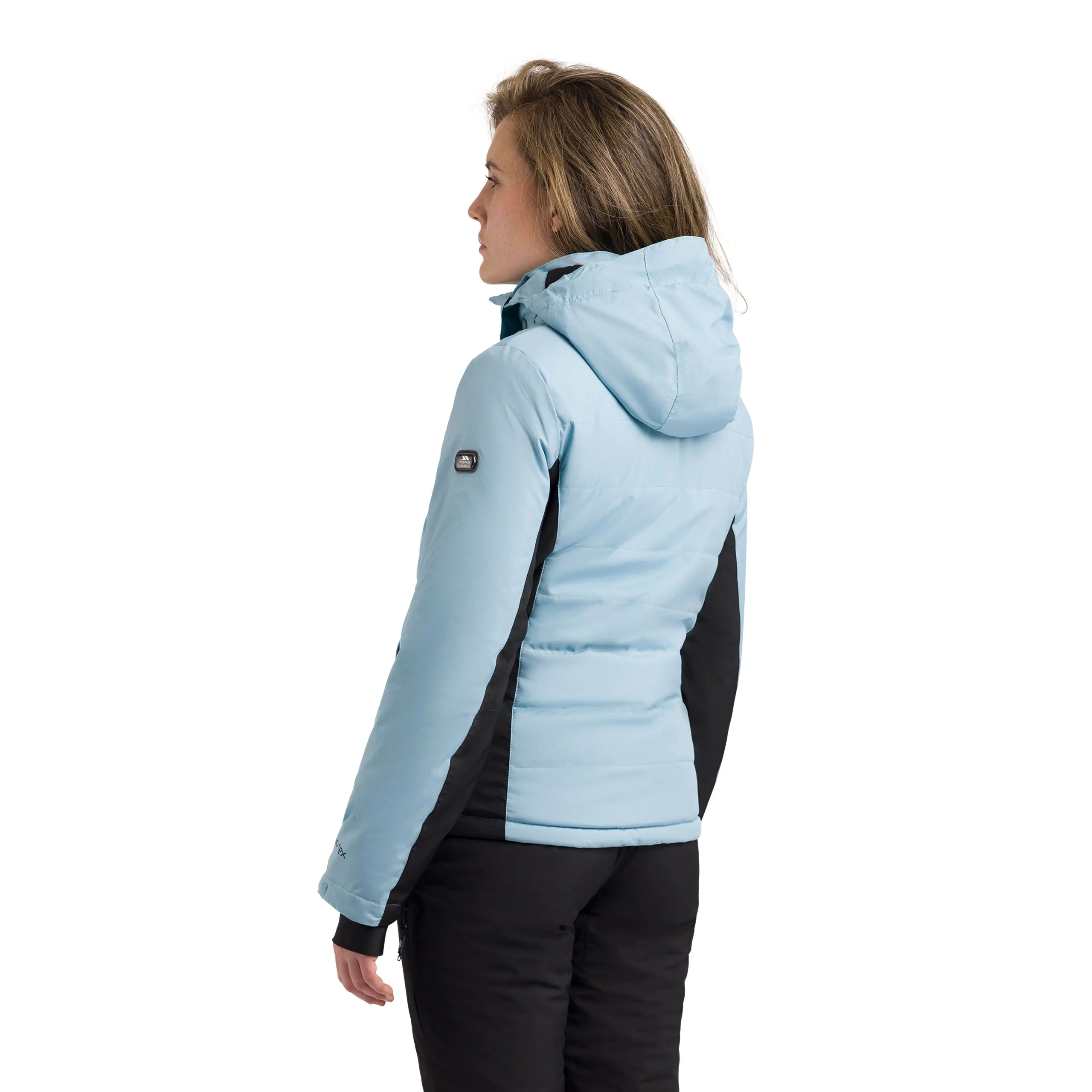 Emma Women's Waterproof Padded Ski Jacket in Blue Jade - Image 5