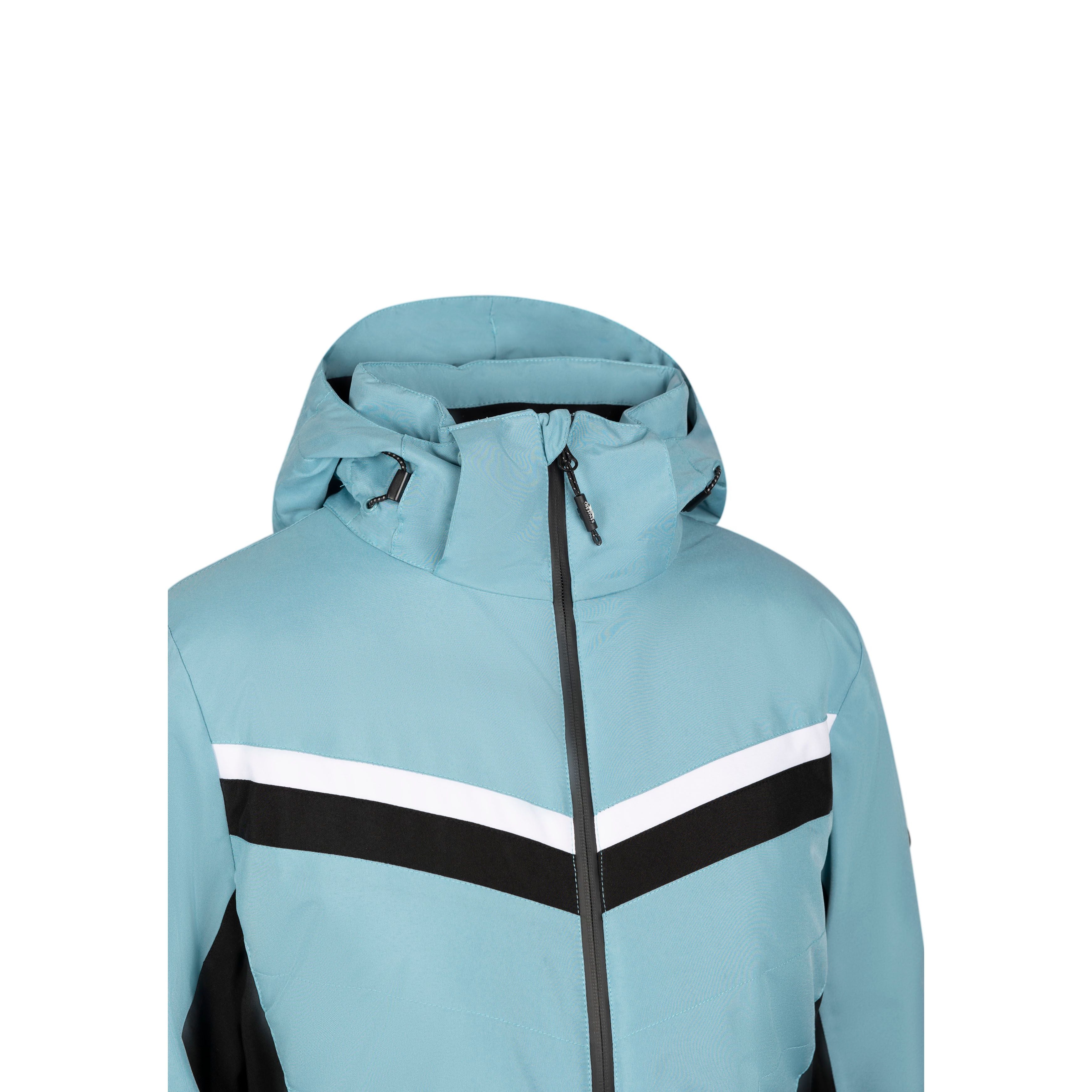 Emma Women's Waterproof Padded Ski Jacket in Blue Jade - Image 9