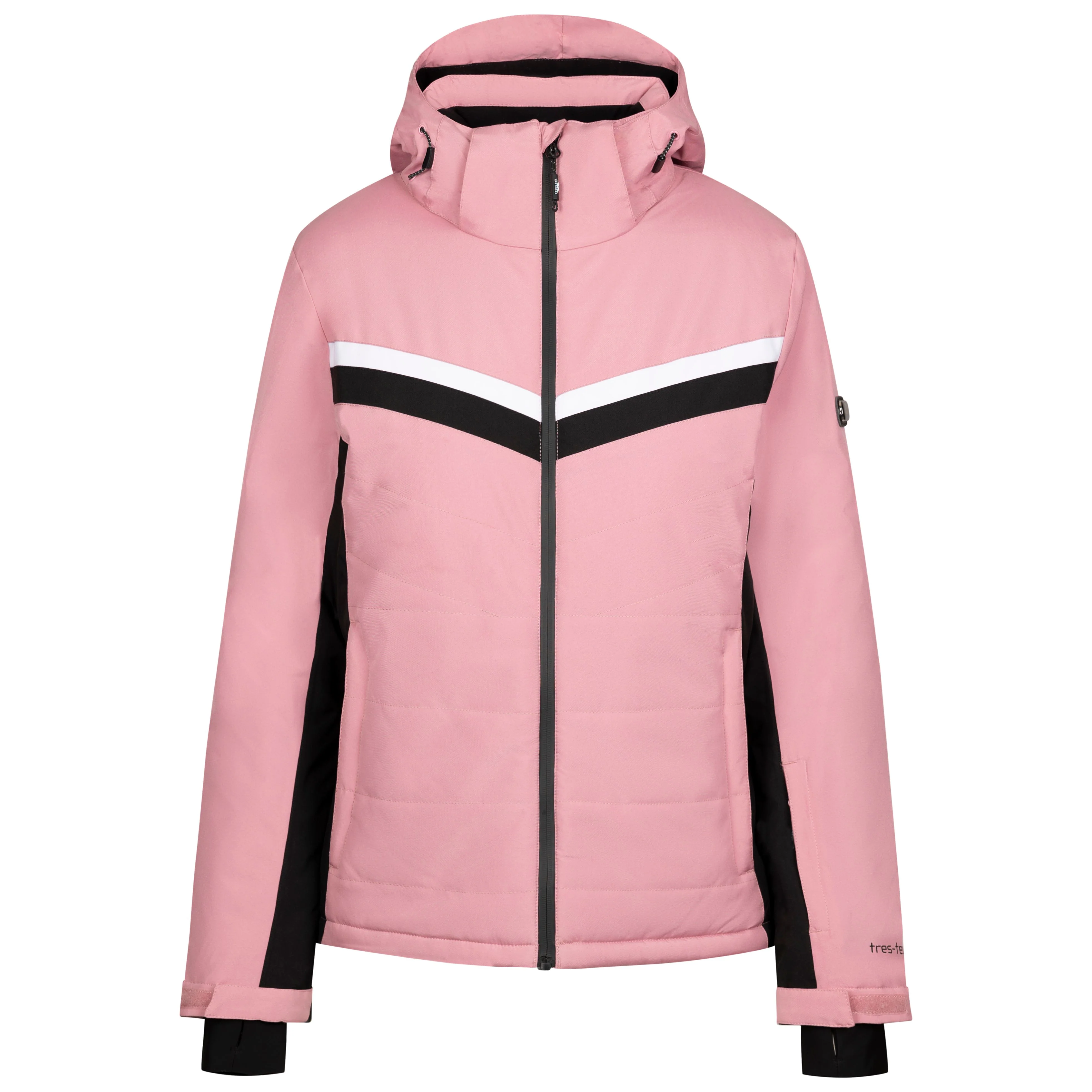 Emma Women's Waterproof Padded Ski Jacket in Pink Haze - Image 3