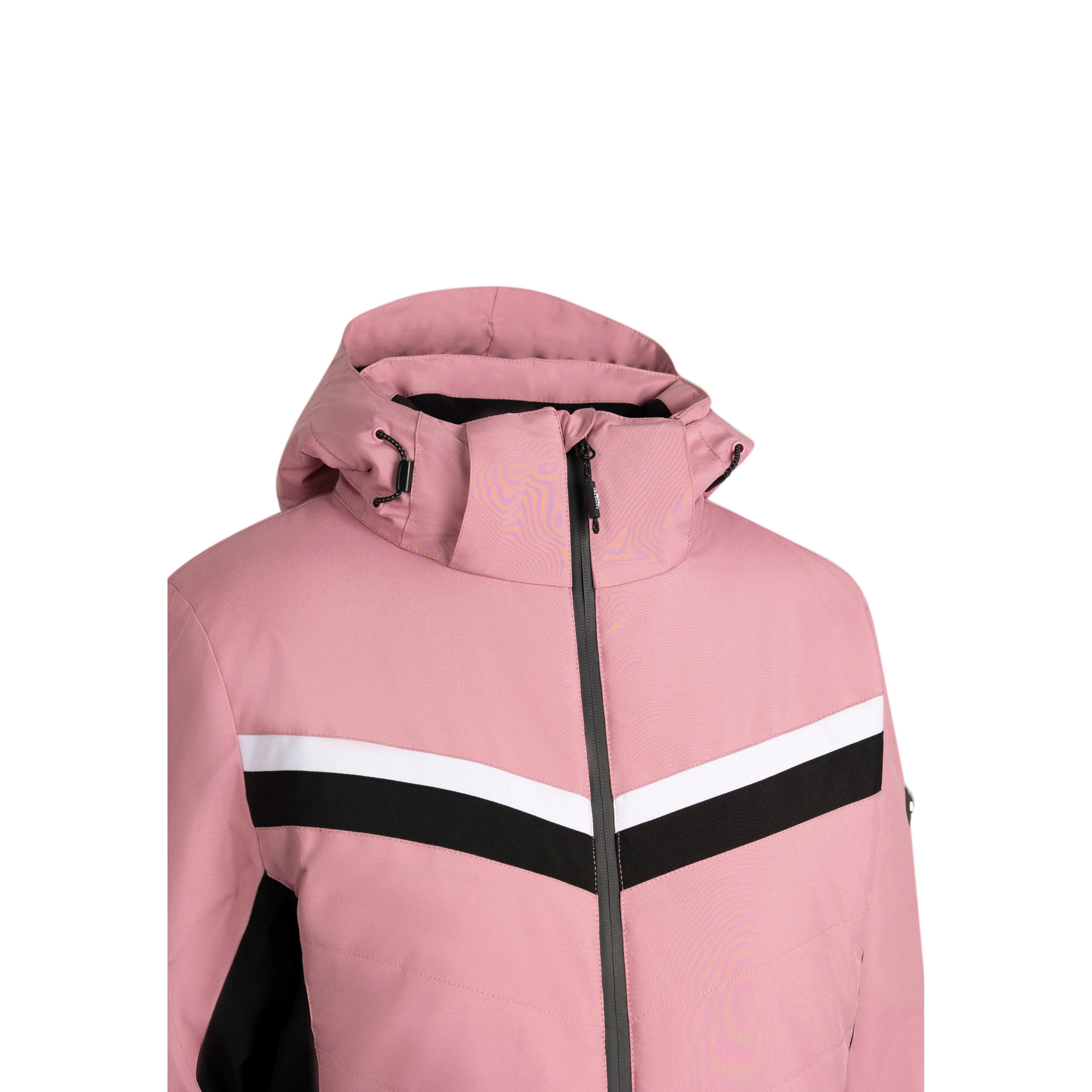 Emma Women's Waterproof Padded Ski Jacket in Pink Haze - Image 8