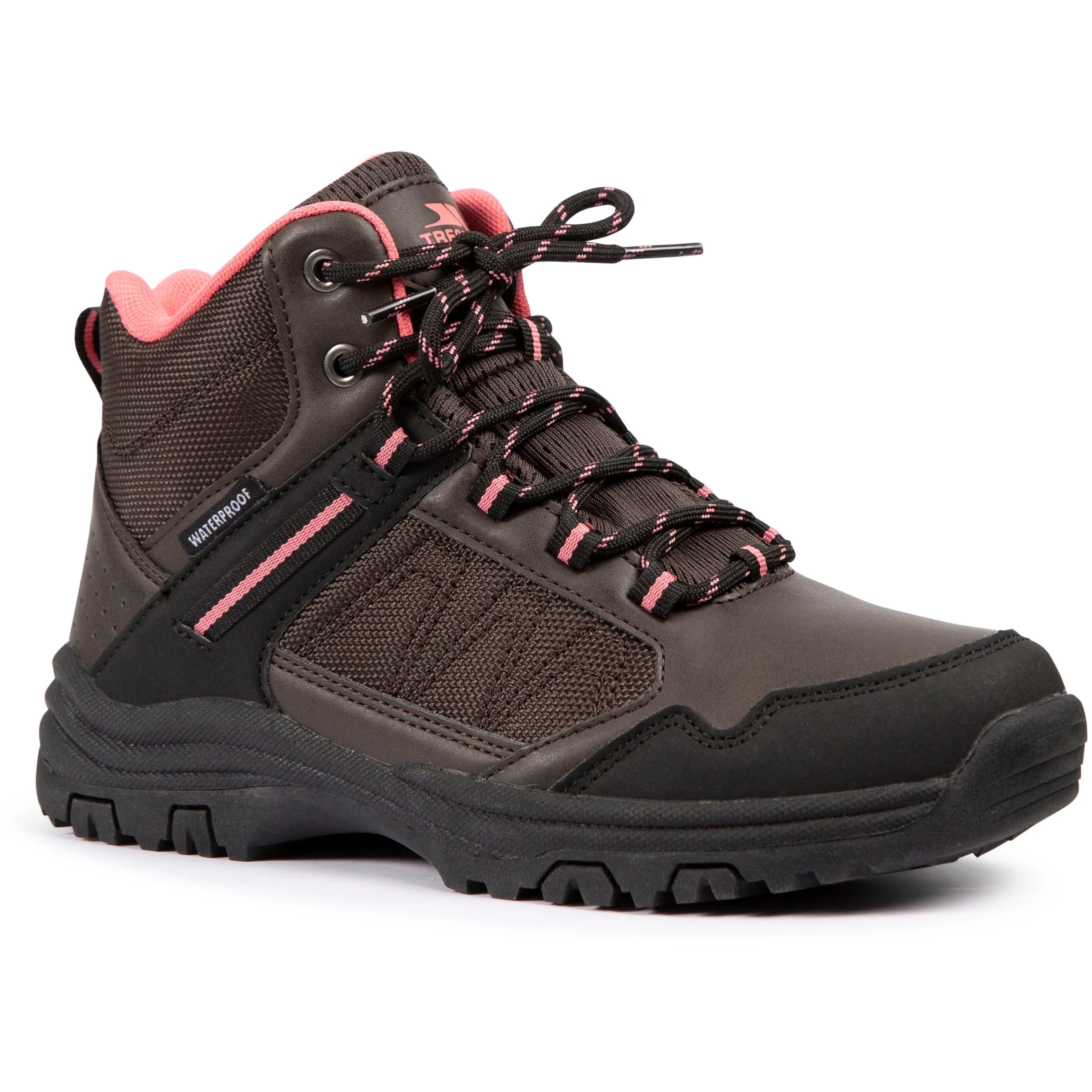 Lyre Women's Waterproof Walking Boots in Dark Brown - Image 5