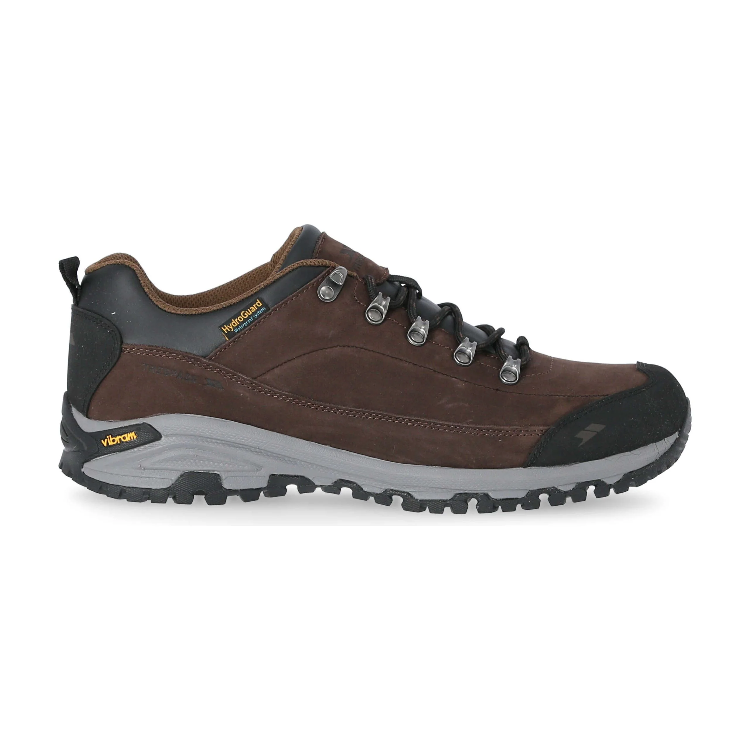 Falark Men's Vibram Walking Shoes - Dark Earth - Image 2