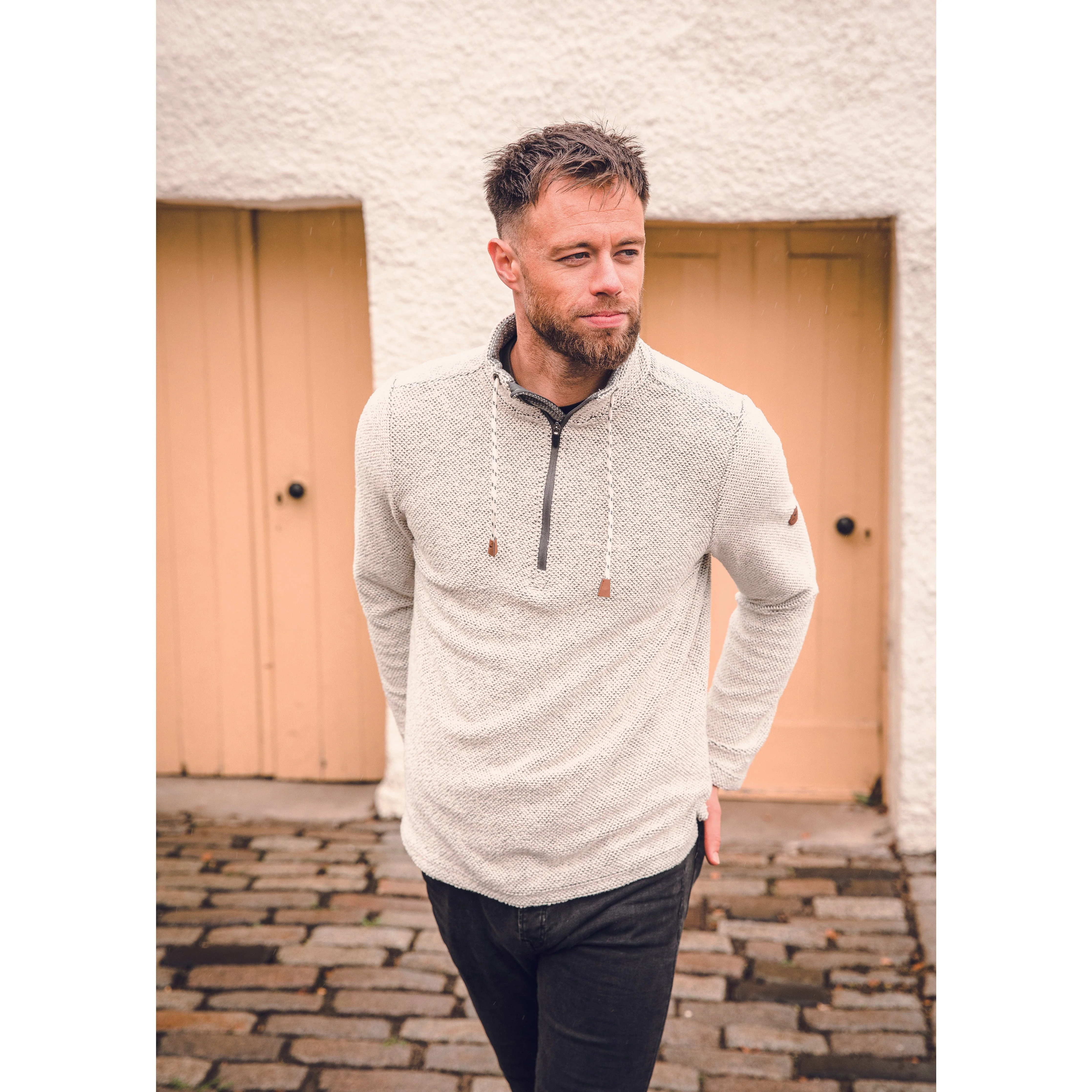 Falmouthfloss - Men's Sweater - Off White - Image 4
