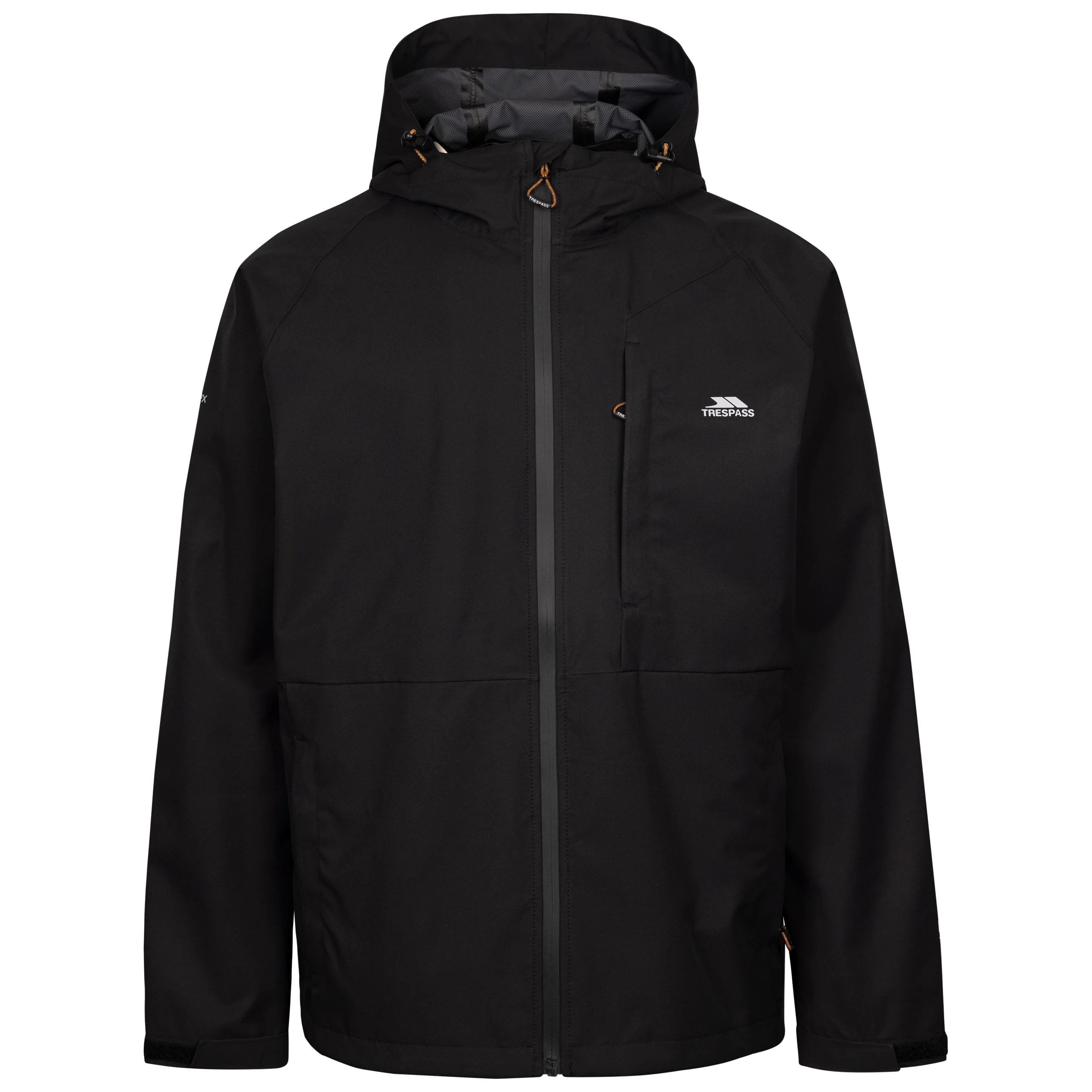 Ferryhill Mens Unpadded Waterproof Jacket in Black