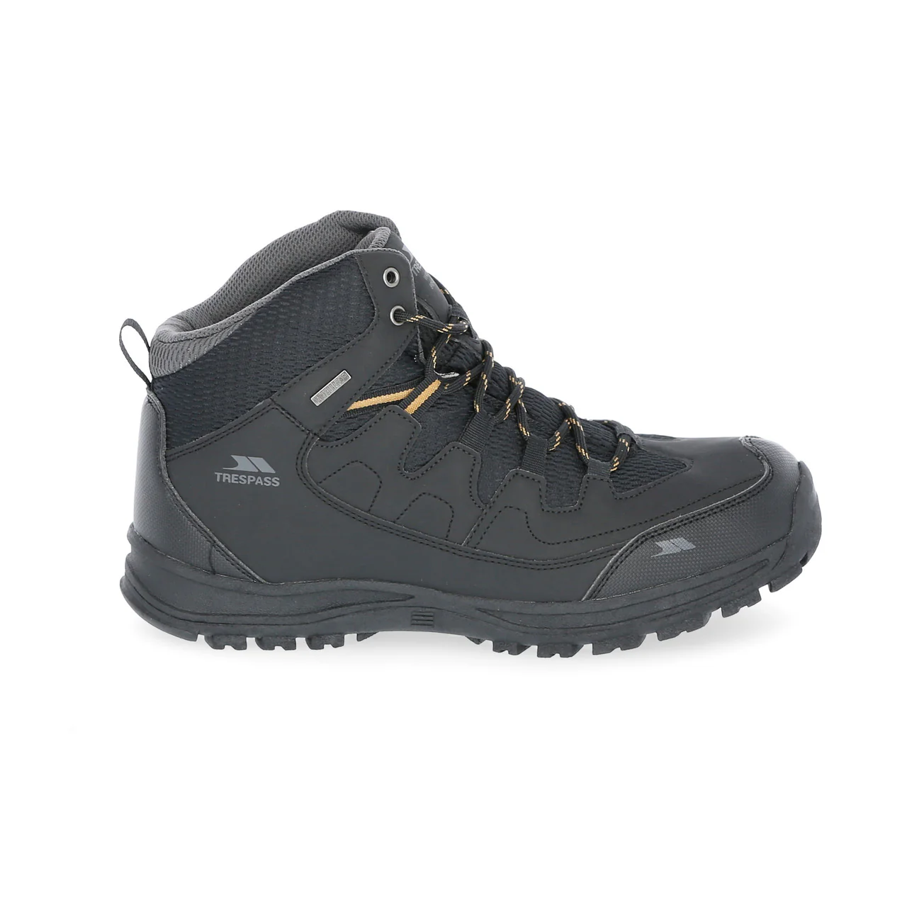 Finley Mens Walking Boots - Black - Image 2
